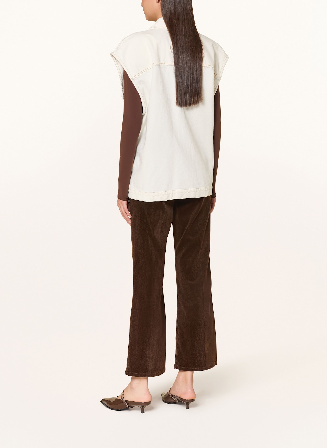 CAMBIO Cordhose FRANCESCA: DUNKELBRAUN