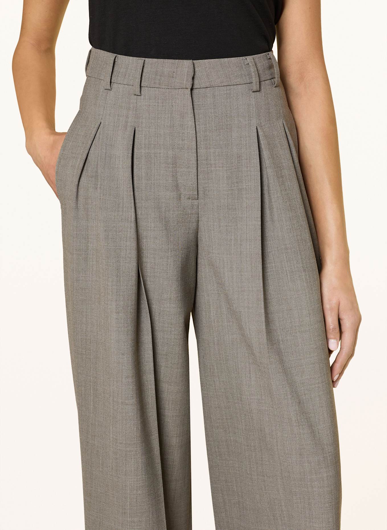 CAMBIO Marlenhose ASLEY: GRAU