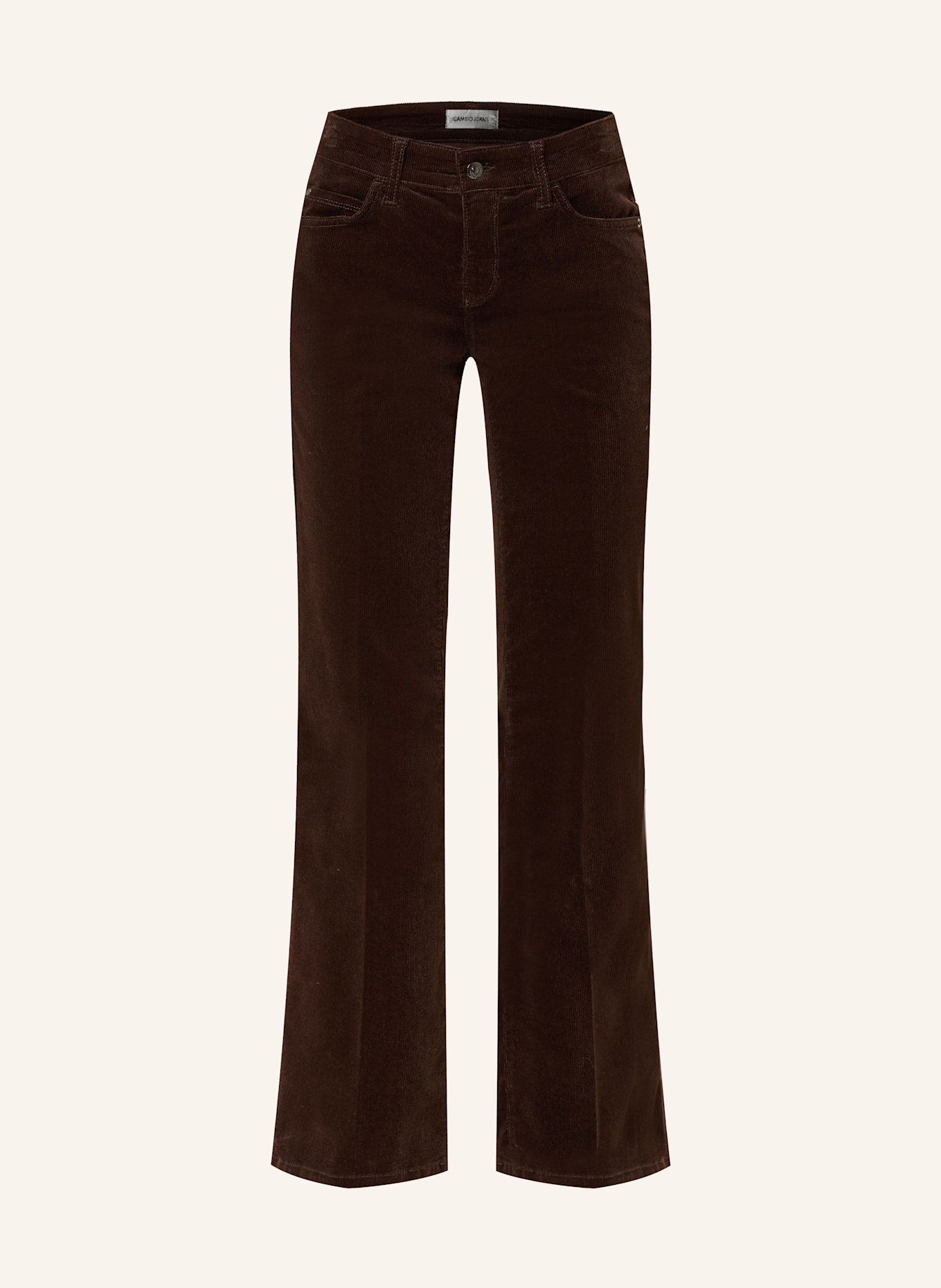 CAMBIO Cordhose PARIS: DUNKELBRAUN