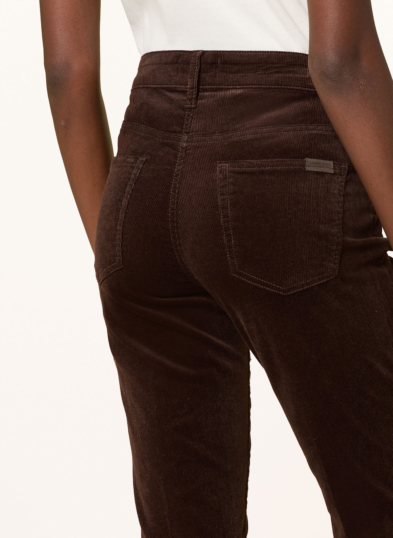 CAMBIO Cordhose PARIS: DUNKELBRAUN