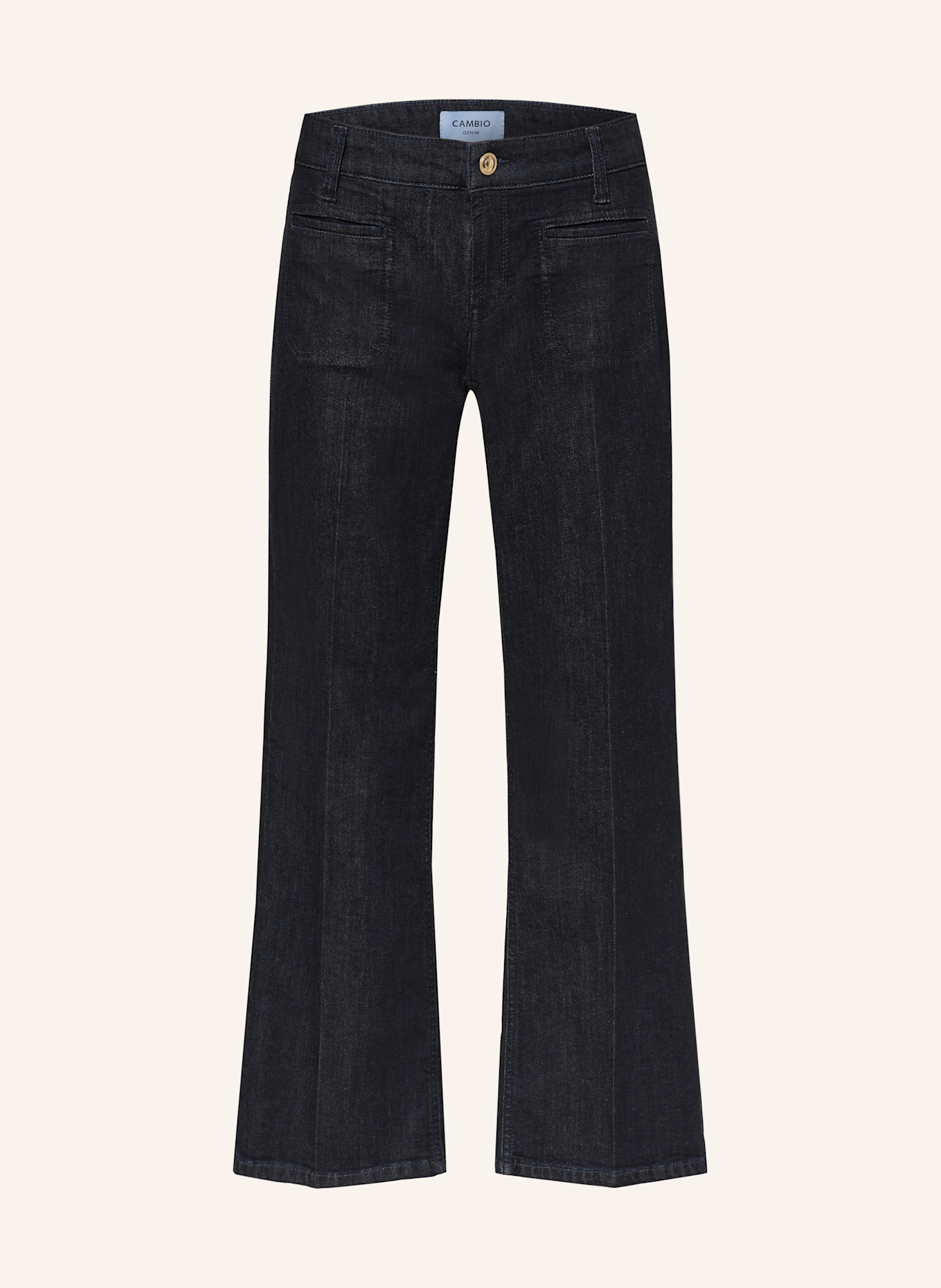 CAMBIO Jeansy wide leg HYERES TESS: 5006 modern rinsed