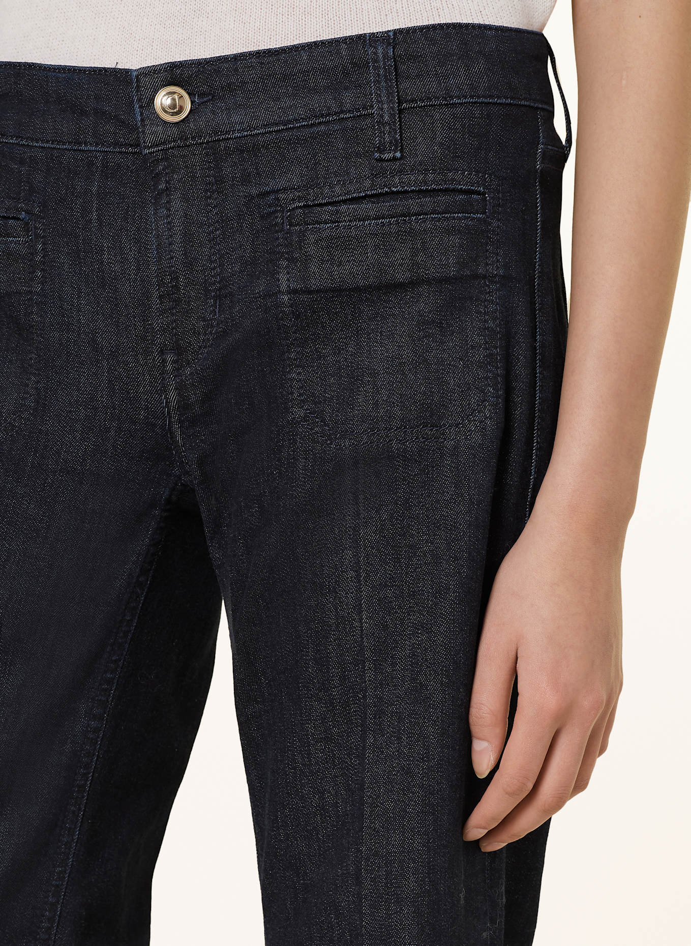 CAMBIO Jeansy wide leg HYERES TESS: 5006 modern rinsed