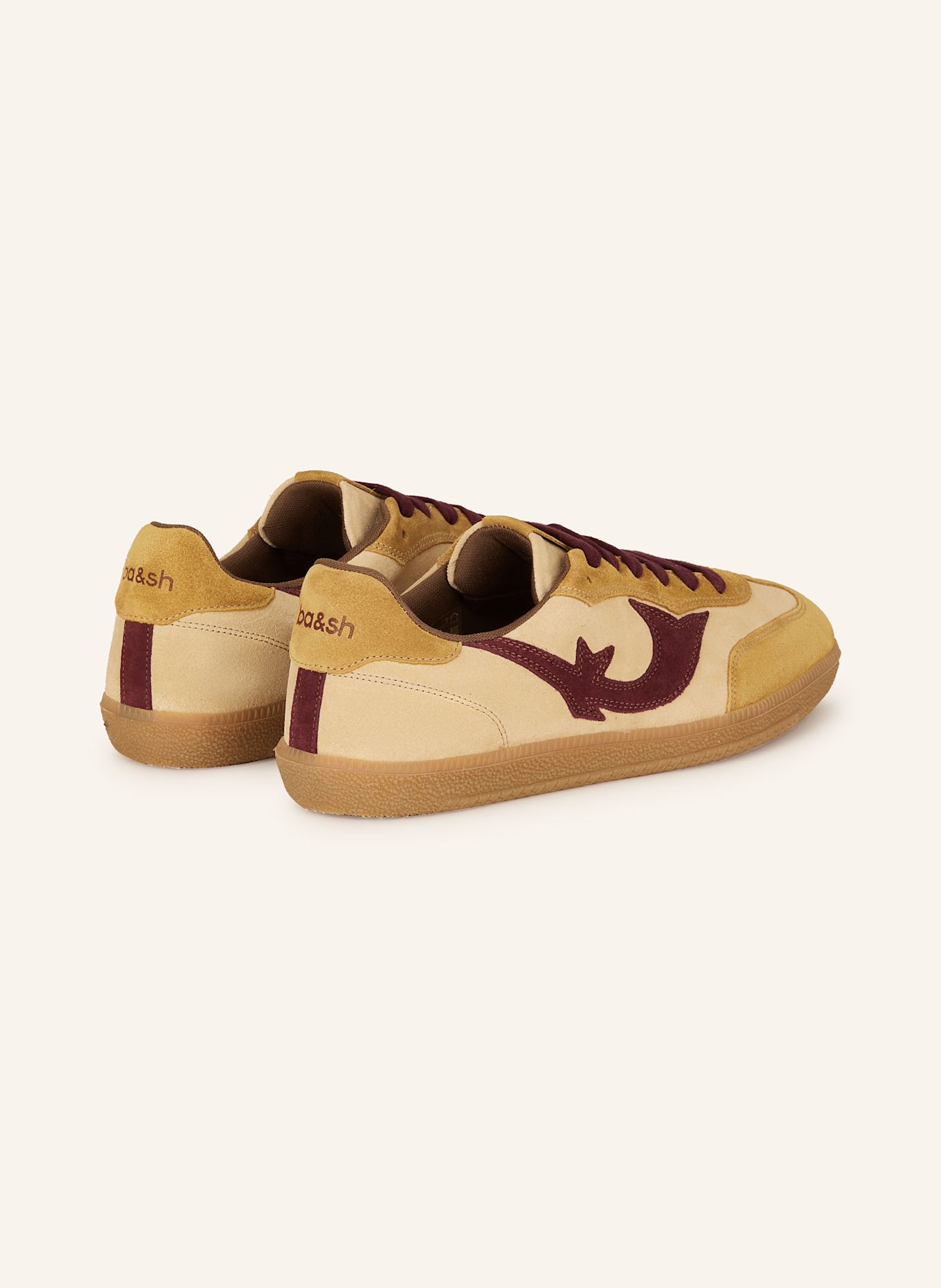 ba&sh Sneaker CREW: CAMEL/ DUNKELGELB