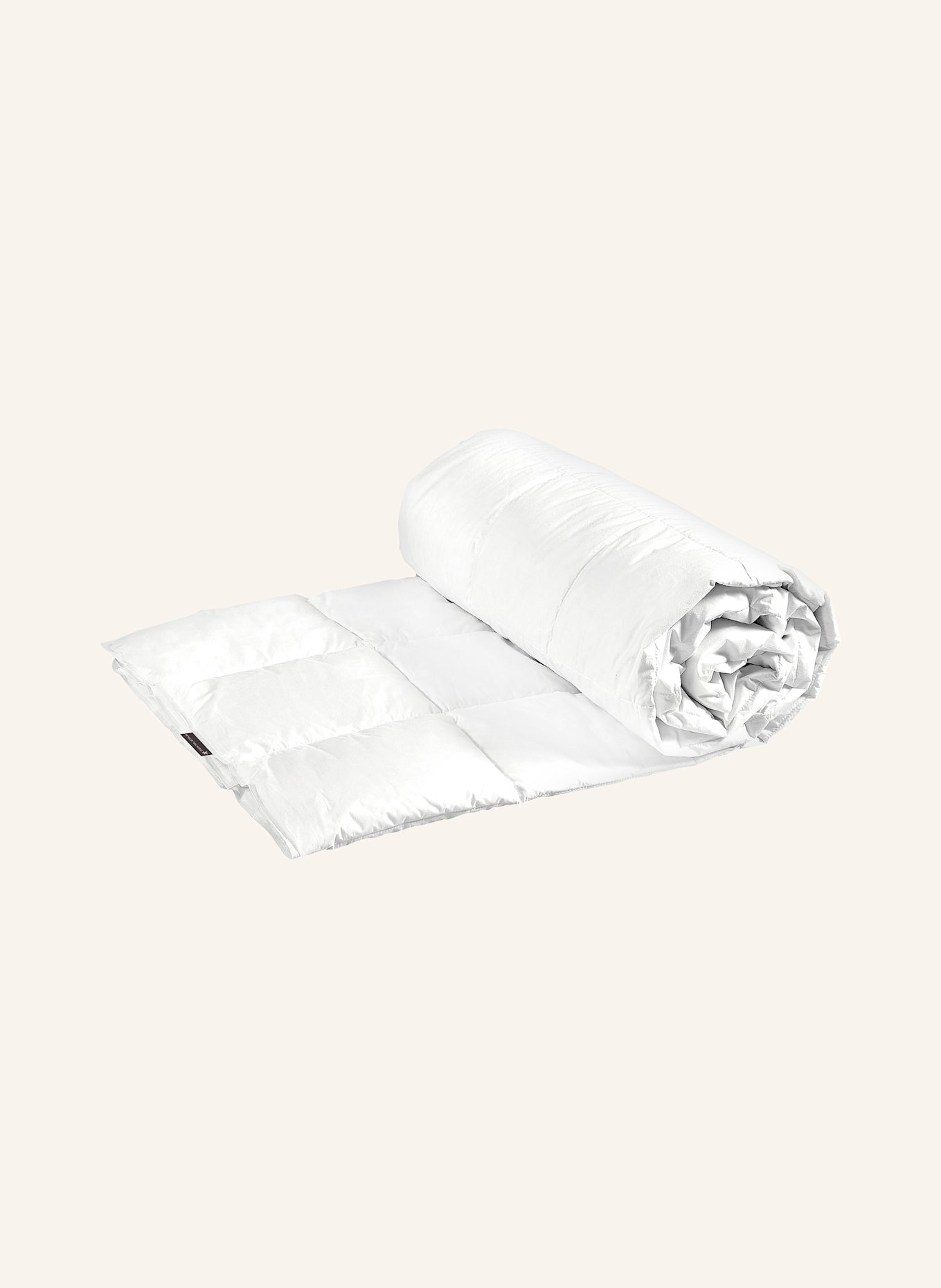 CENTA-STAR Couette d'été HEAVEN avec garnissage en duvet: BLANC