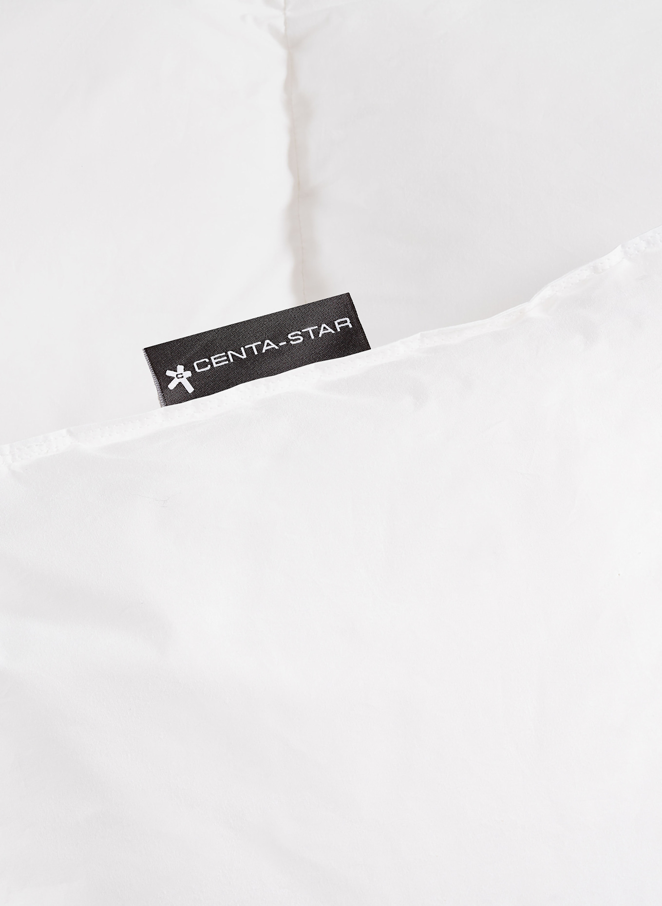 CENTA-STAR Couette d'été HEAVEN avec garnissage en duvet: BLANC