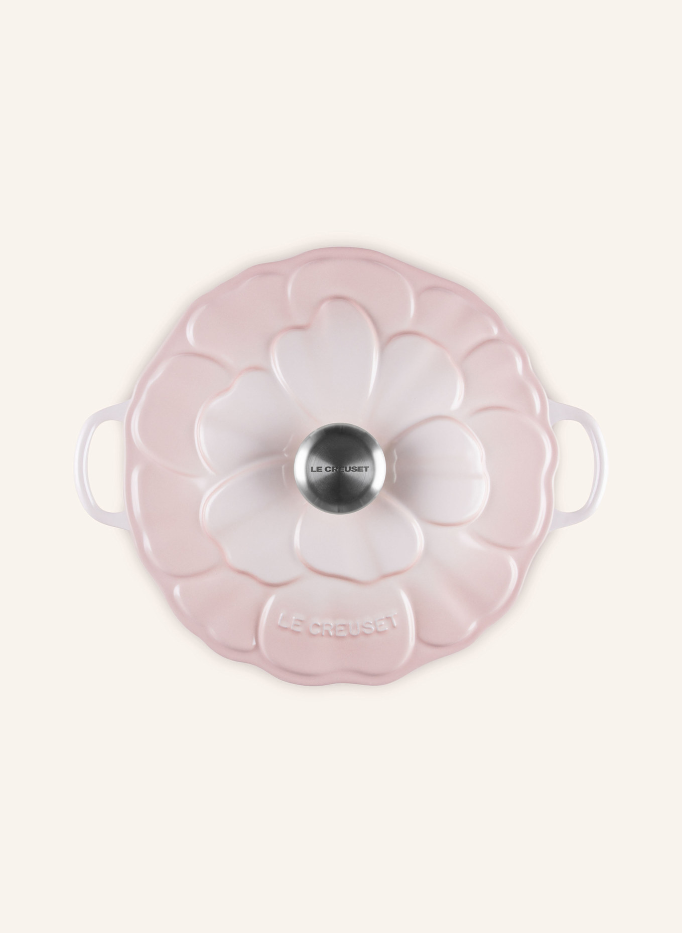 LE CREUSET Profesjonalny garnek gourmet BLUME: SHELL PINK