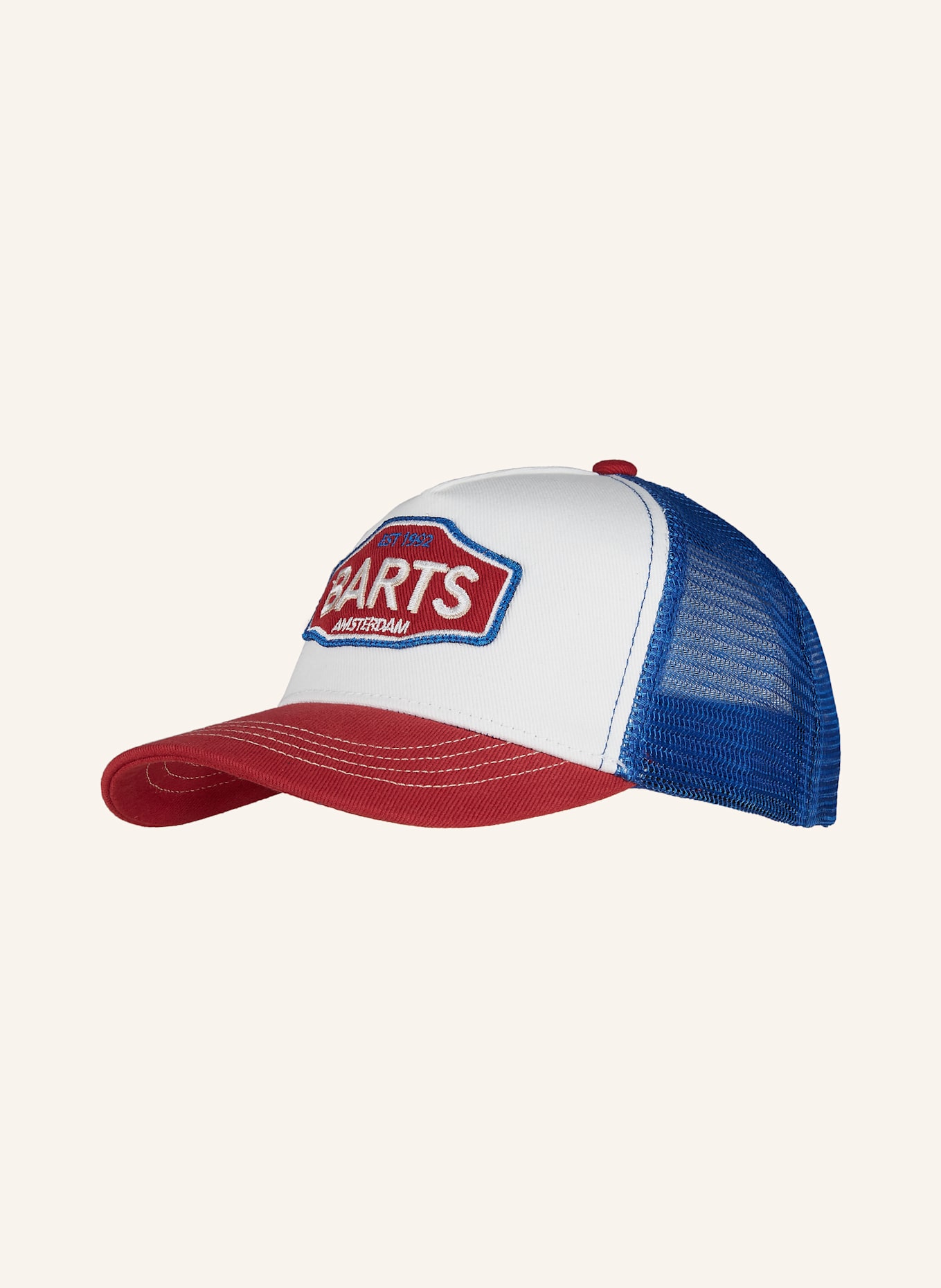 Barts Cap CALLAGI: ROT / BLAU / CREME
