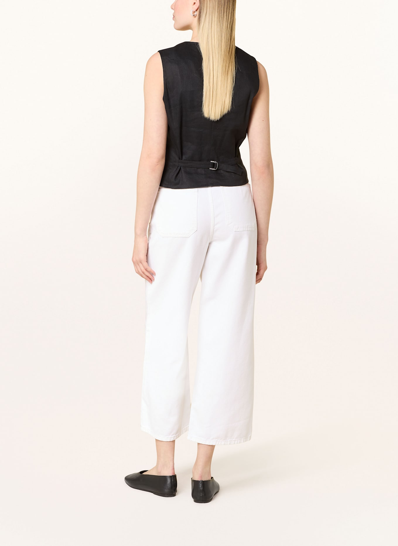 Marc O'Polo Jeans-Culotte TOLVA: WEISS