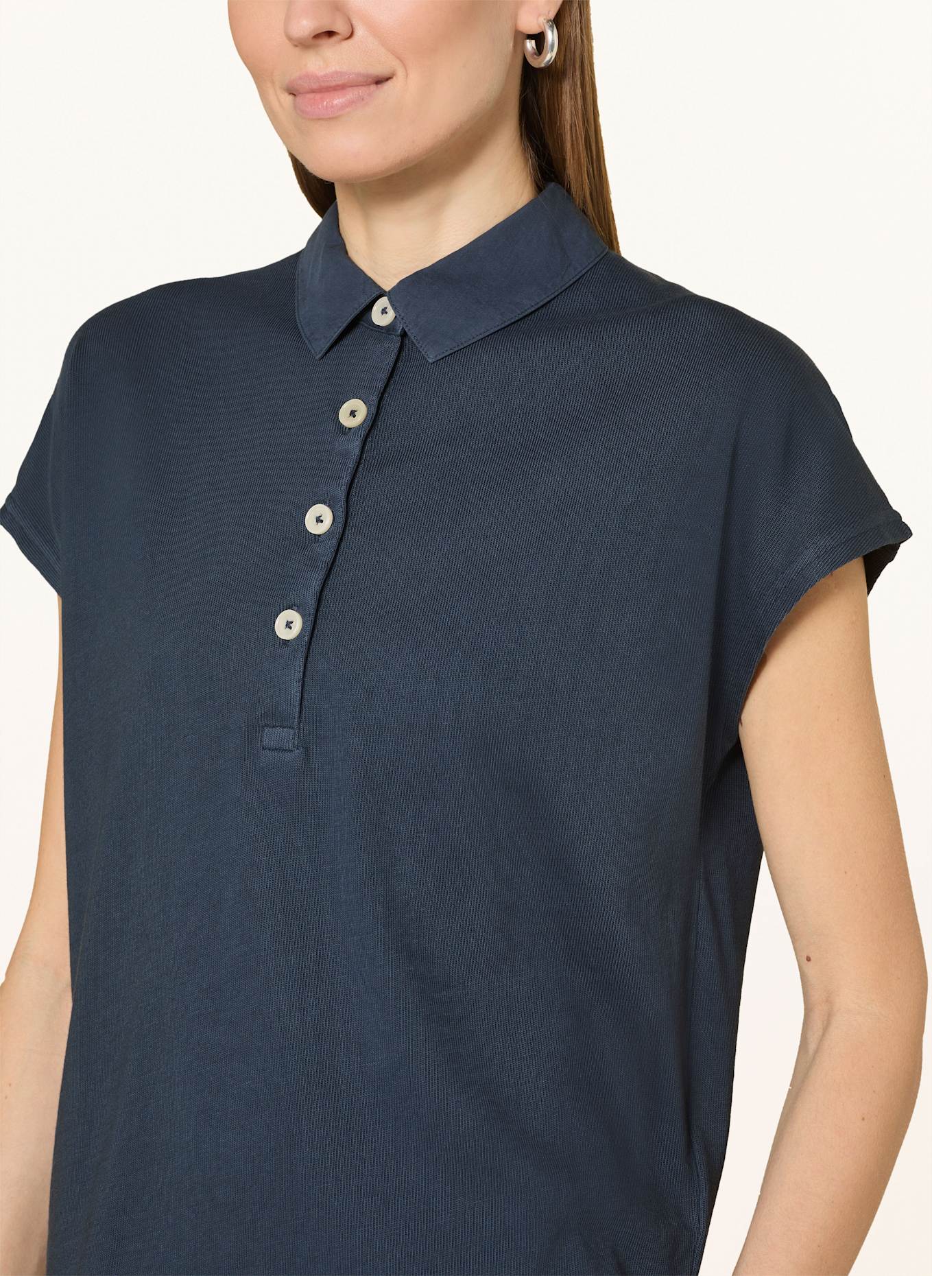 Marc O'Polo Jersey-Poloshirt: BLAU