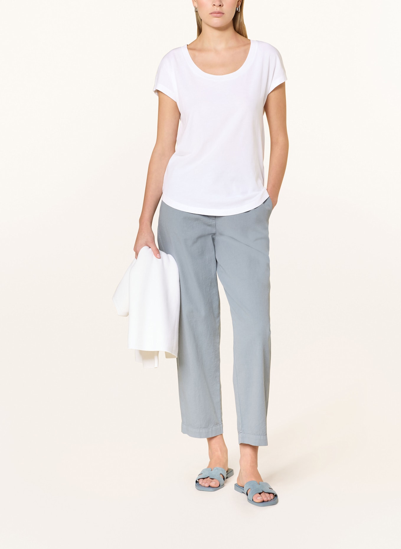 Marc O'Polo T-Shirt: WEISS