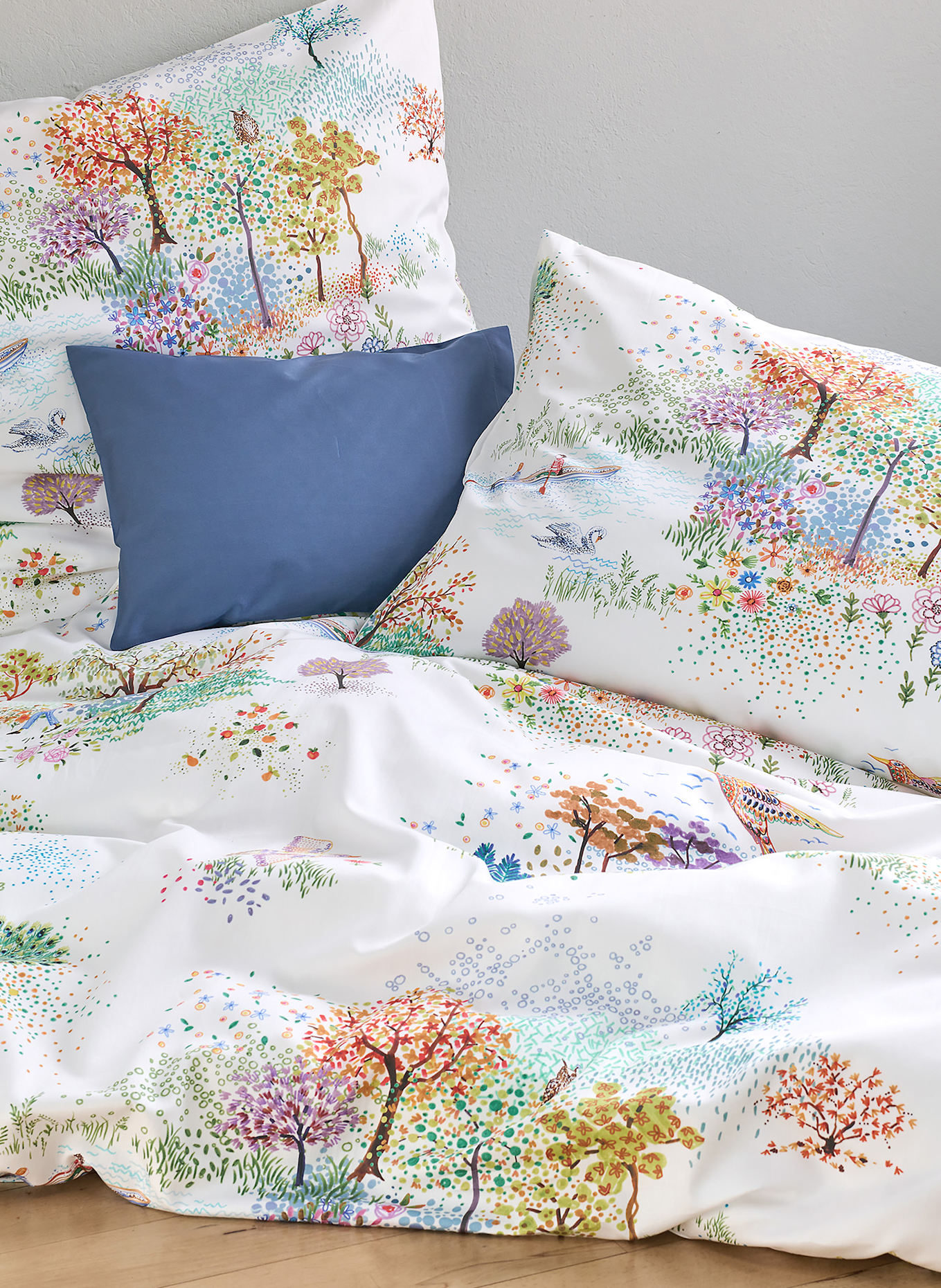 Christian Fischbacher Bettwäsche WEEKEND: WEISS