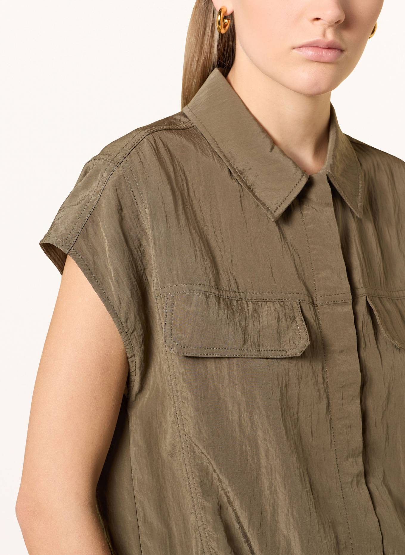 OPUS Blusentop FROPI: OLIV