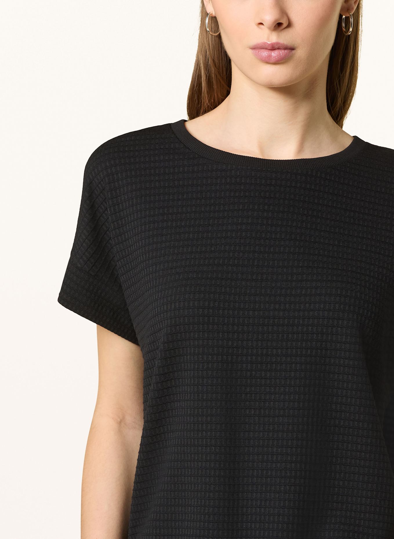 OPUS T-Shirt SOLKE: SCHWARZ