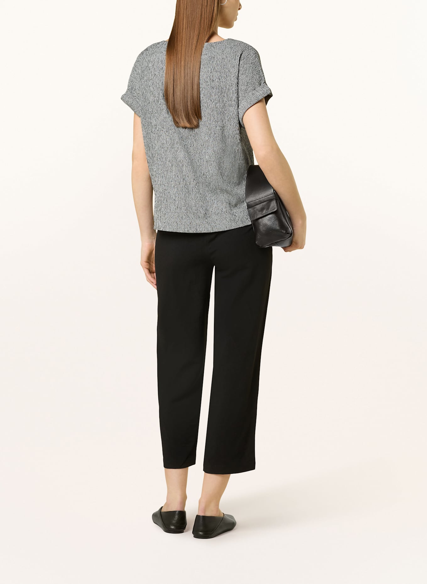 OPUS T-Shirt SIEKO: BLAUGRAU