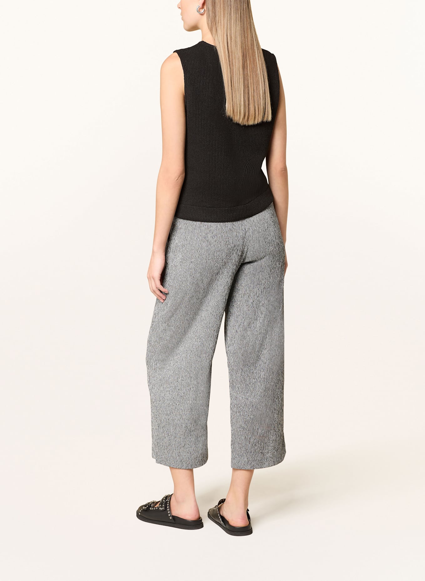 OPUS Culottes MILENI: GRAY