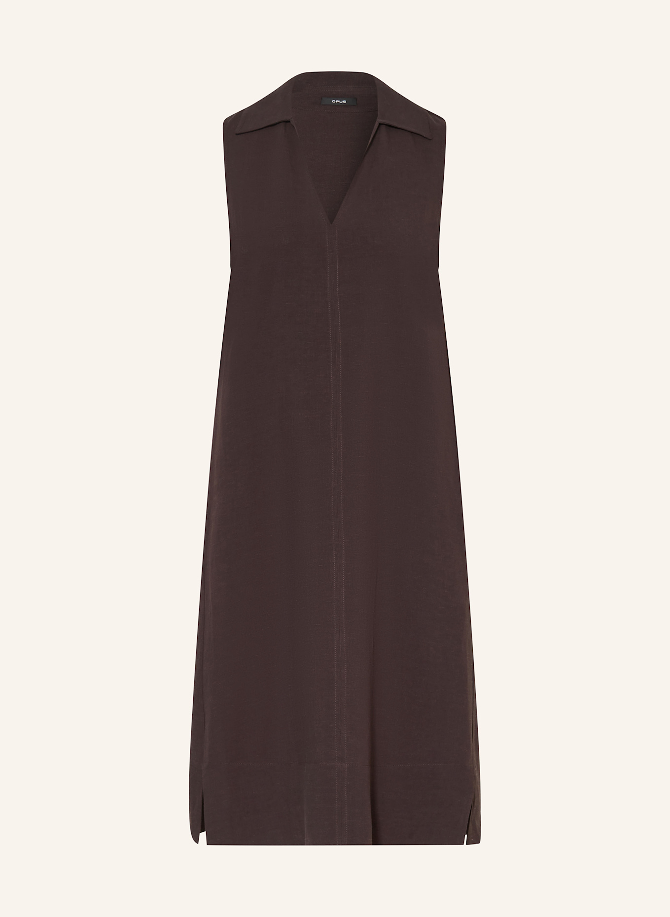OPUS Kleid WIKA: DUNKELBRAUN