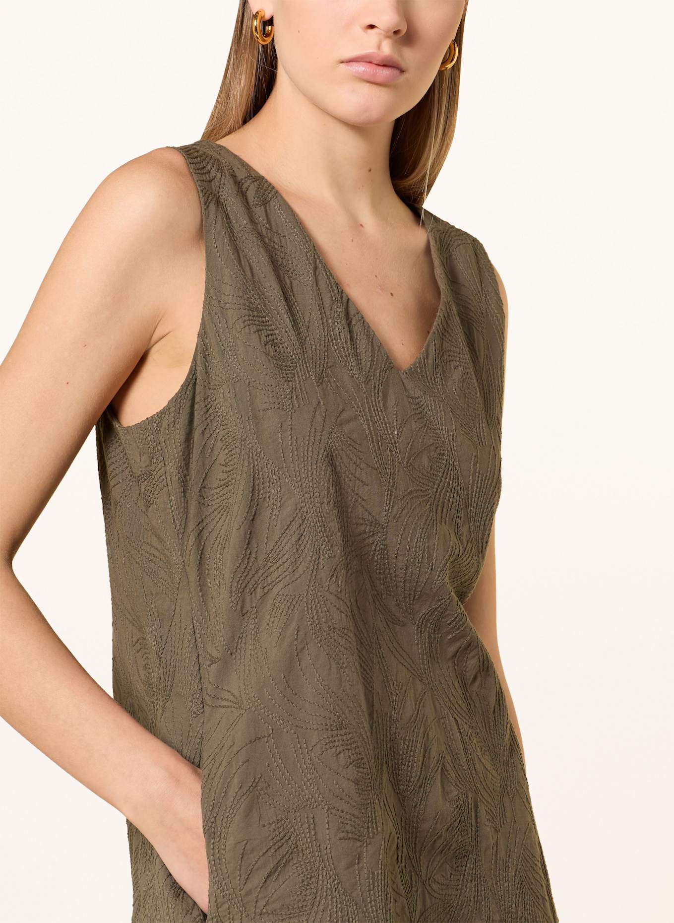 OPUS Kleid WALANI: KHAKI