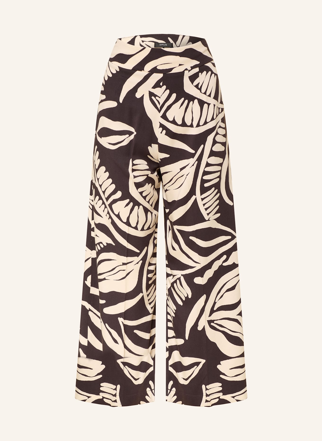 OPUS Culotte MISHA: DUNKELBRAUN/ CREME