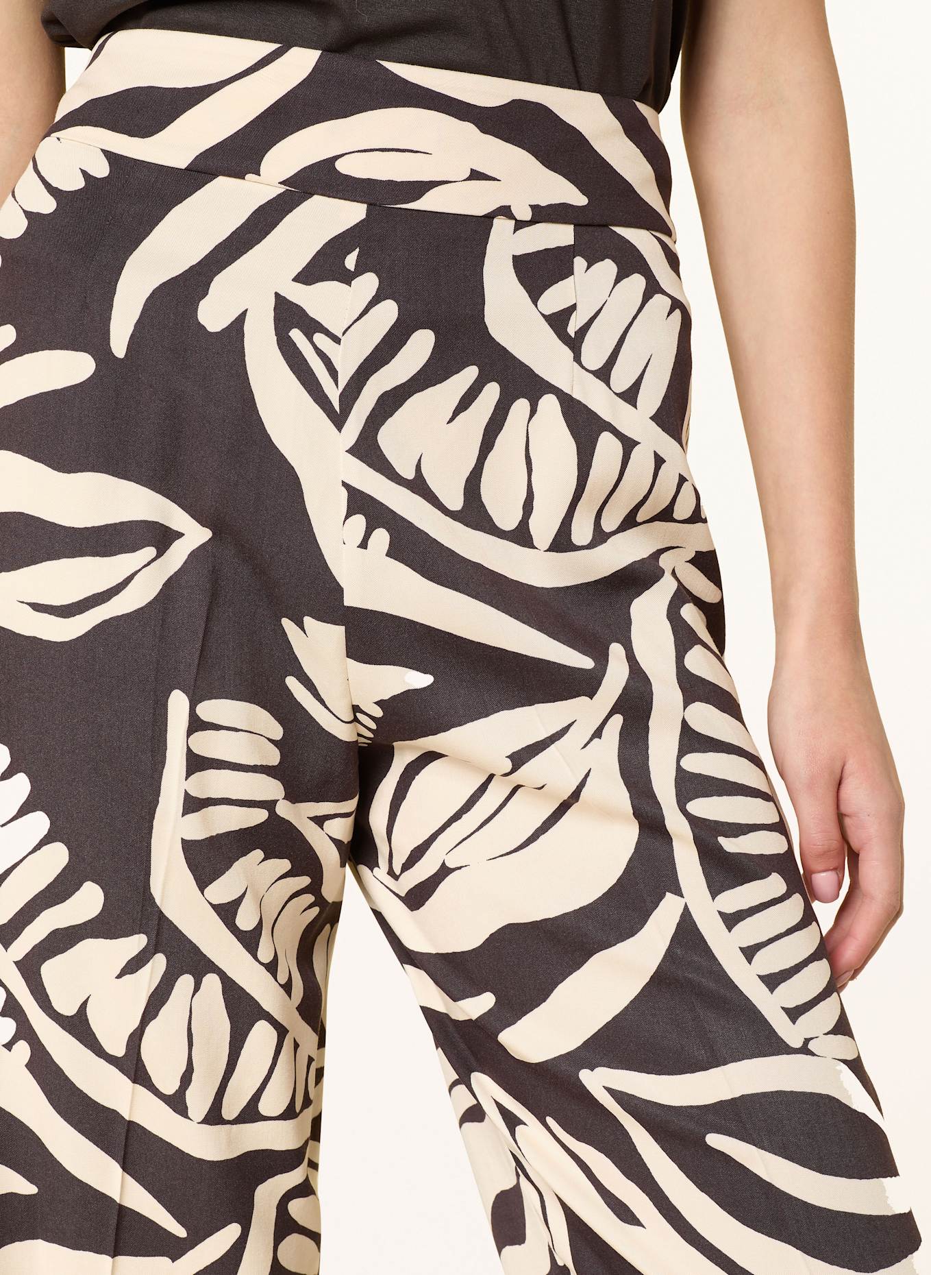 OPUS Culotte MISHA: DUNKELBRAUN/ CREME
