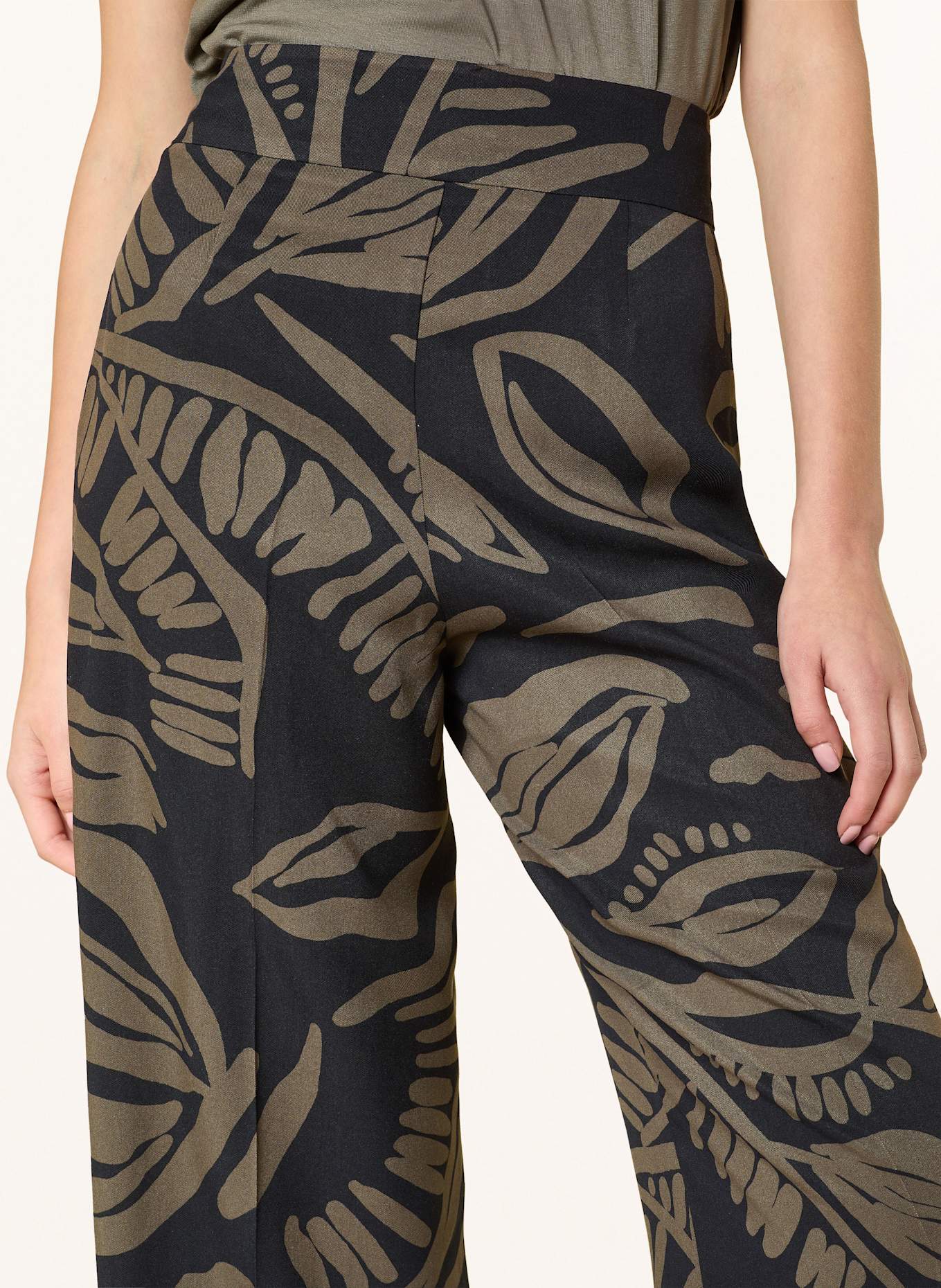 OPUS Culotte MISHA: KHAKI/ DUNKELBLAU