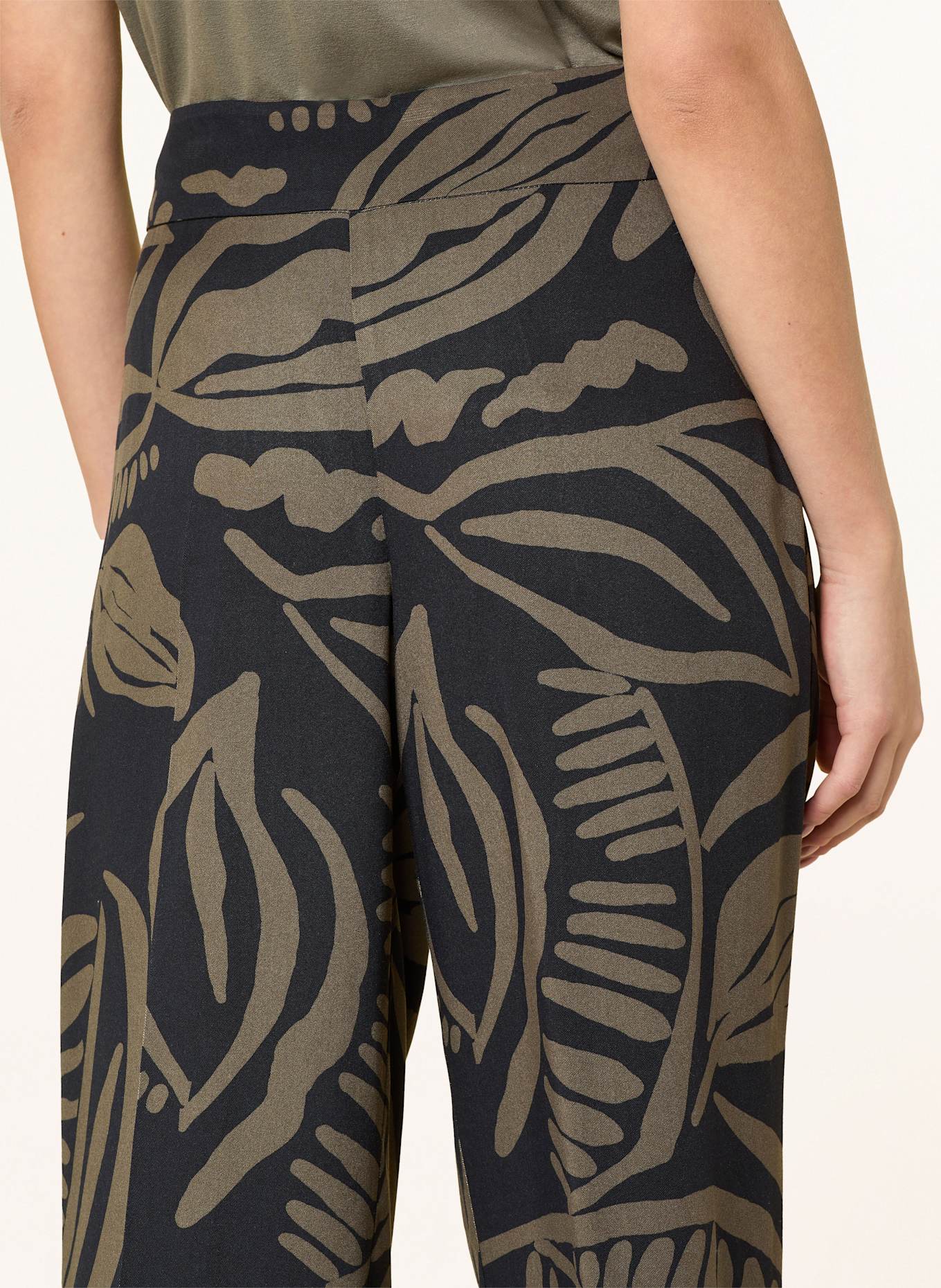 OPUS Culotte MISHA: KHAKI/ DUNKELBLAU
