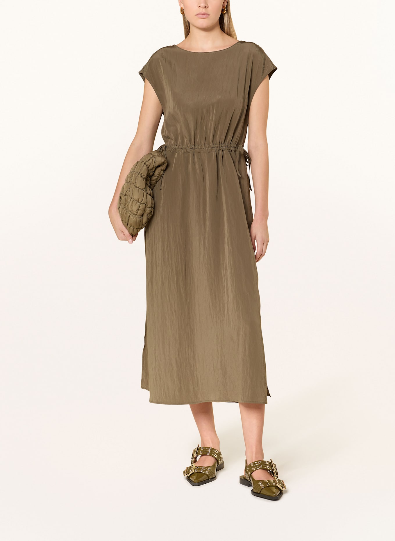 OPUS Kleid WITRANA: KHAKI