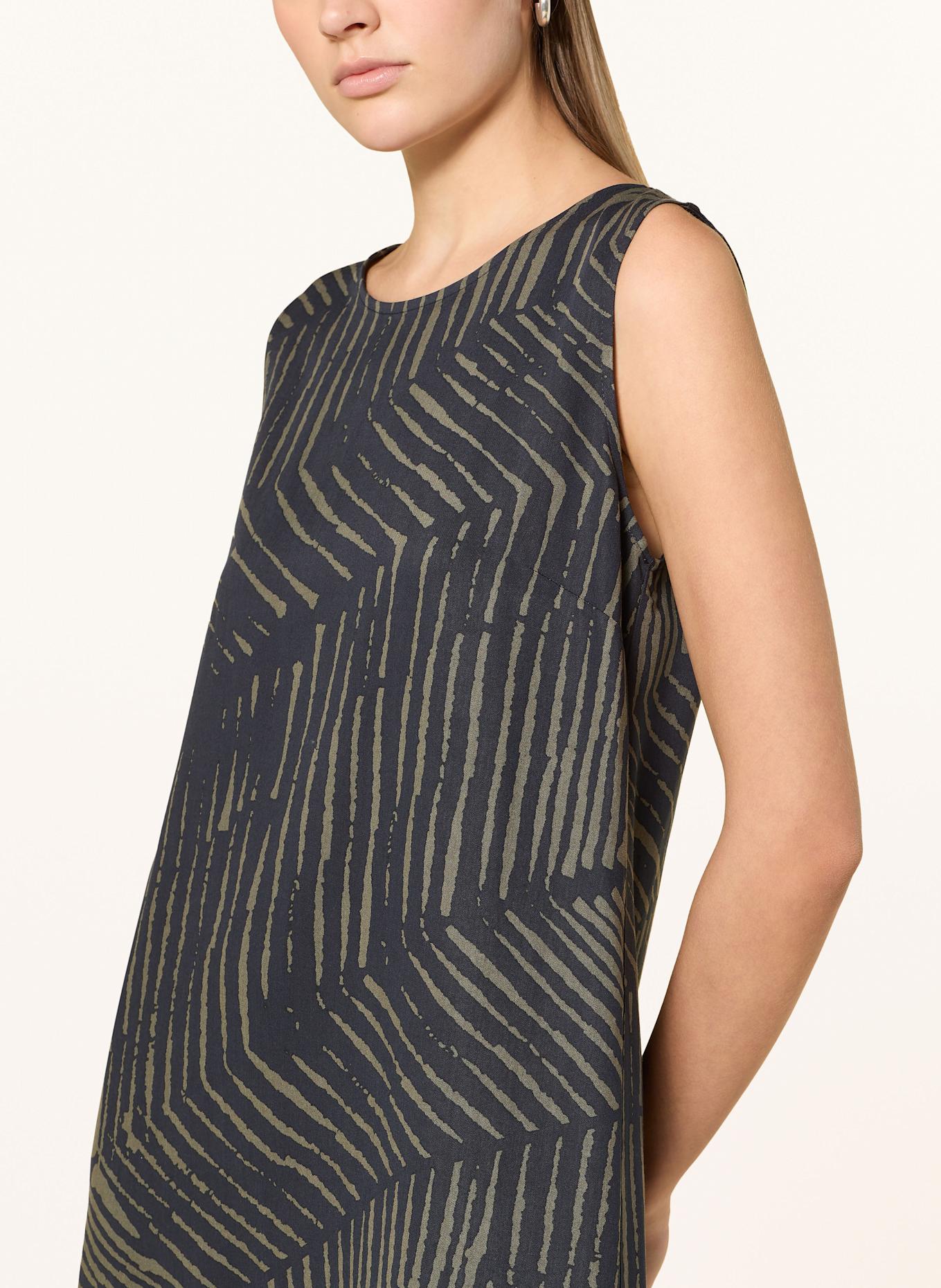 OPUS Kleid WICY: DUNKELBLAU/ OLIV