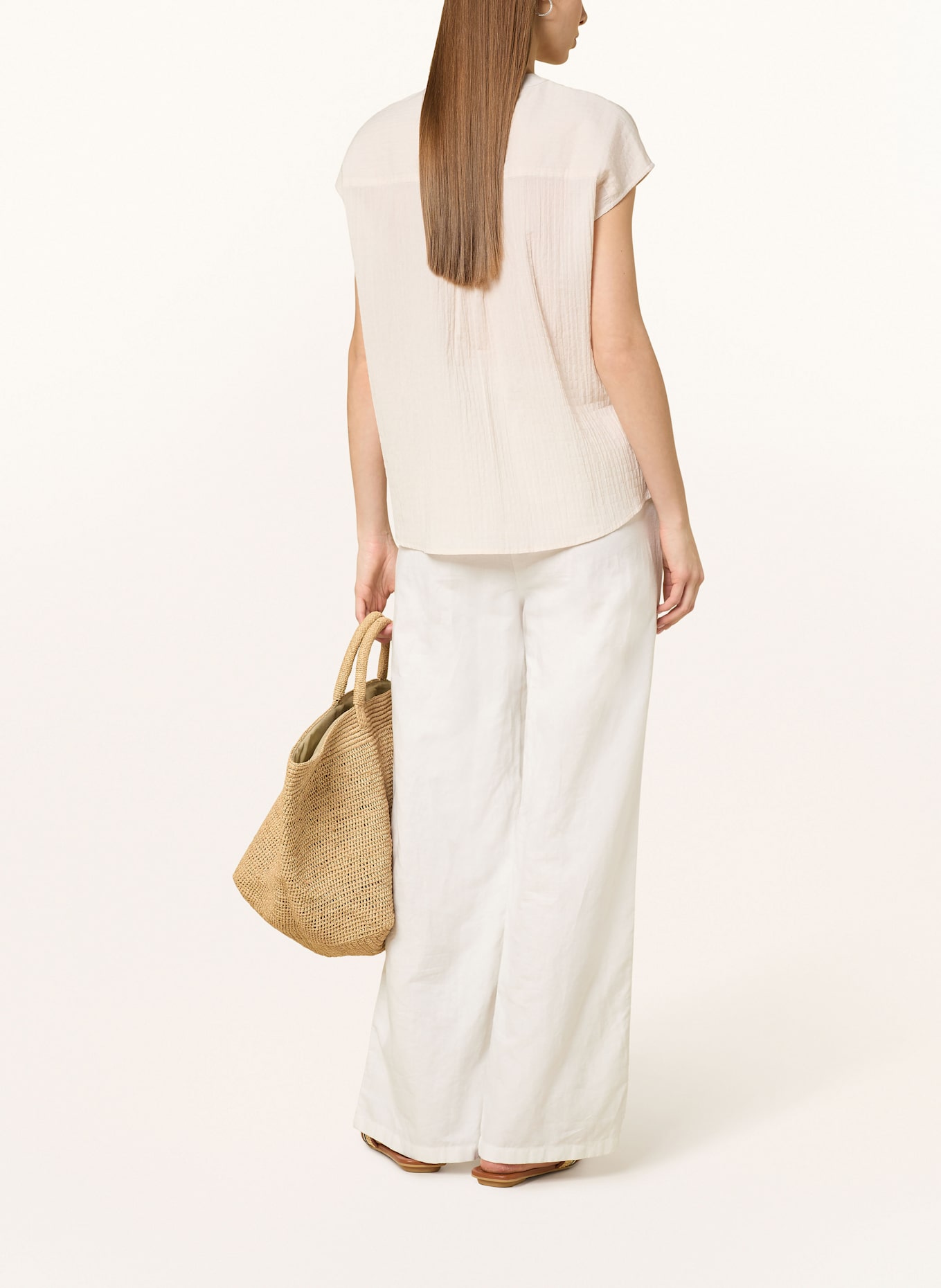 OPUS Blouse top FAMALI: CREAM