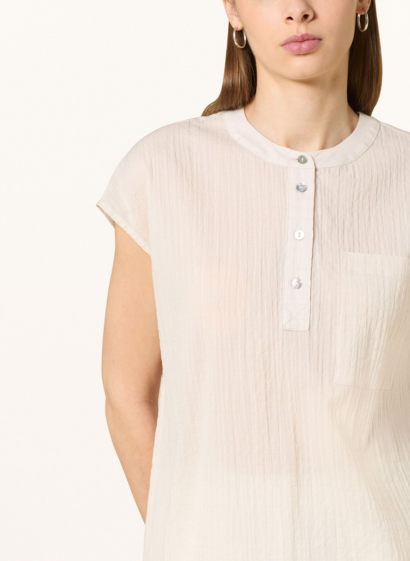 OPUS Blouse top FAMALI: CREAM