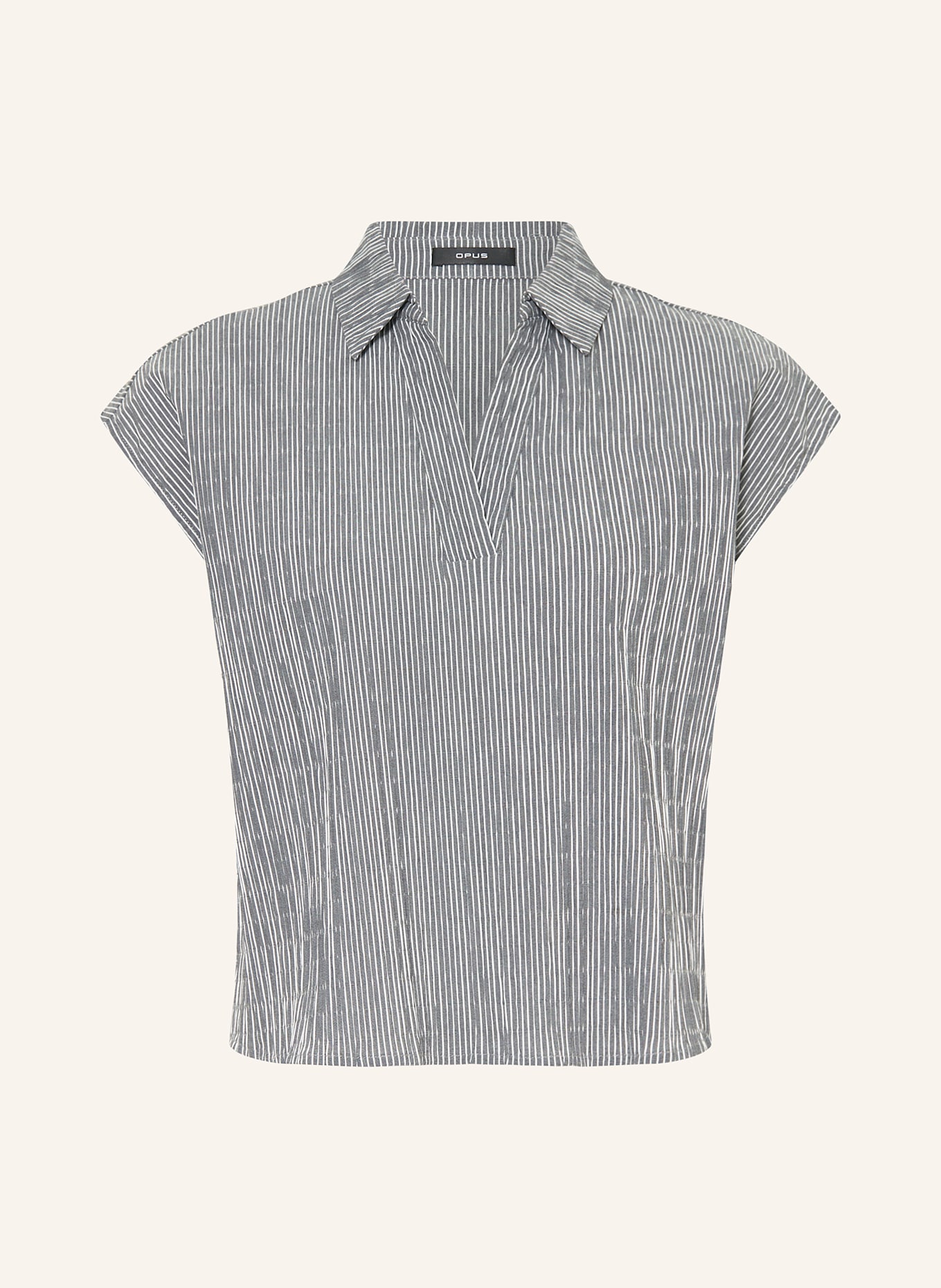 OPUS Blusentop FANNA: BLAUGRAU