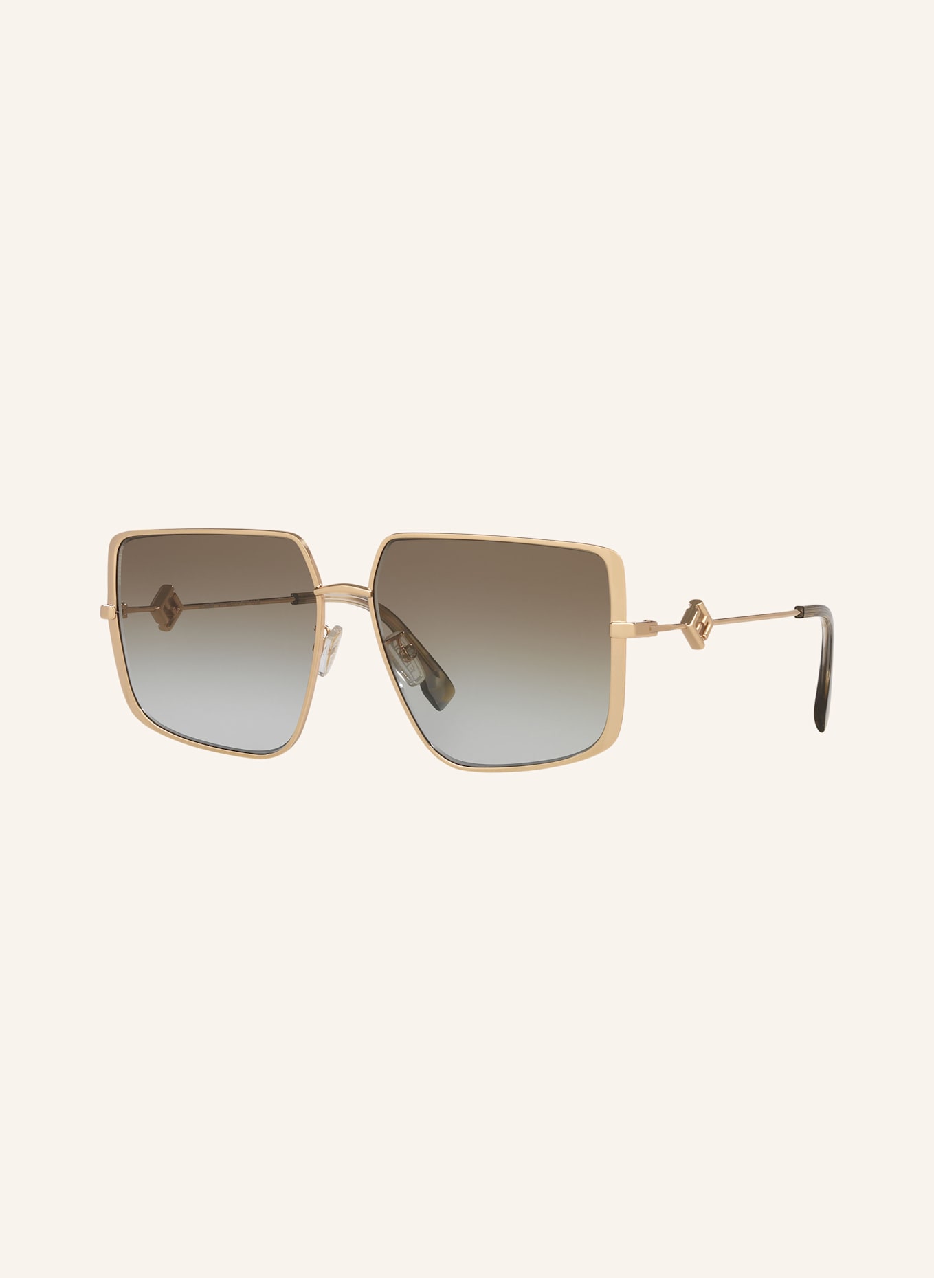 FENDI Sonnenbrille FN000803: 2300J3 - GOLD/ DUNKELGRAU VERLAUF