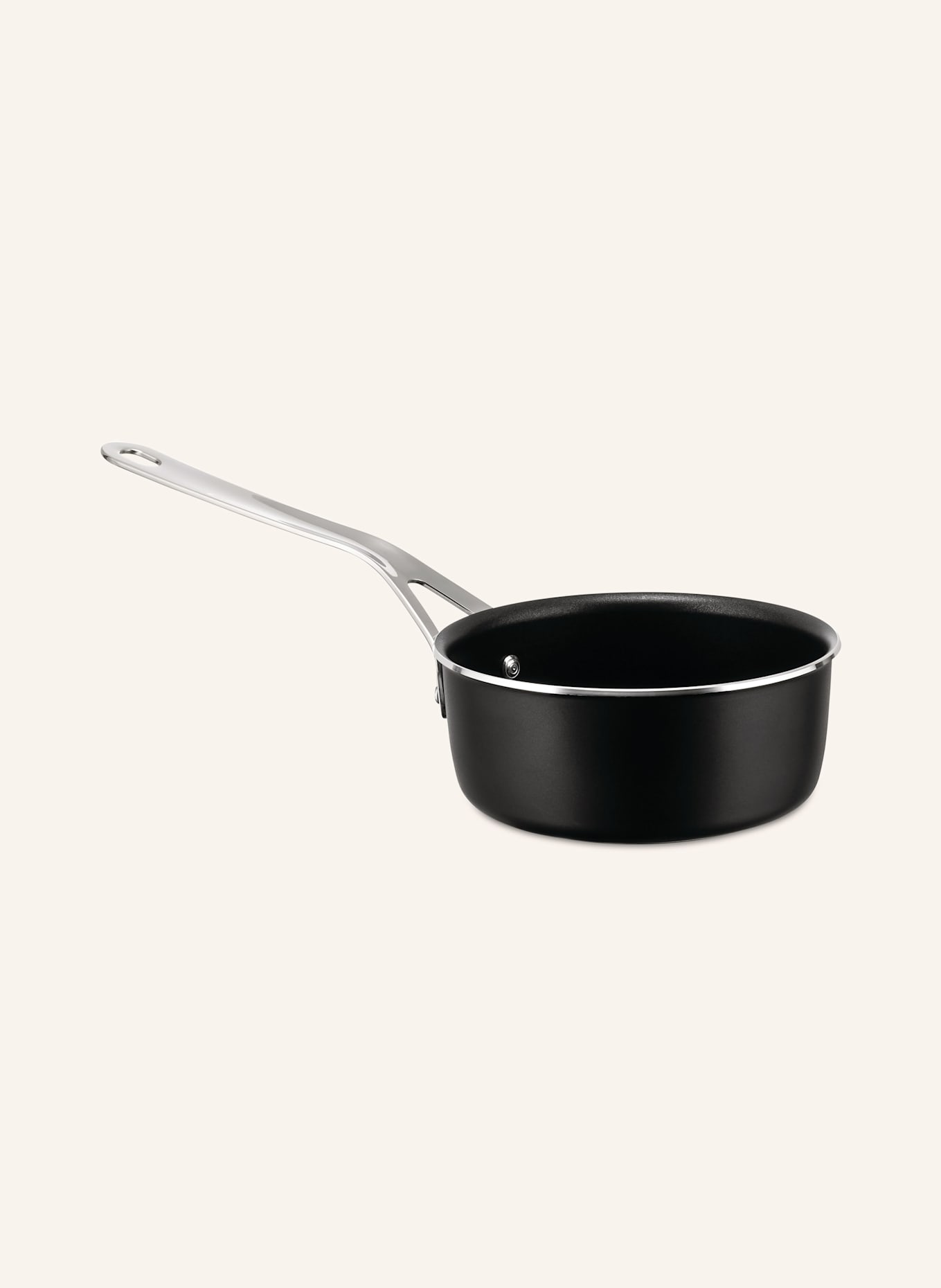 ALESSI 6-tlg. Kochgeschirr-Set POTS&PANS: SCHWARZ / SILBER