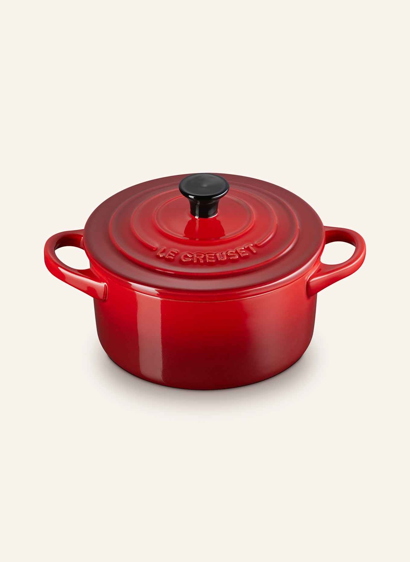 LE CREUSET Mini-Cocotte: CERISE