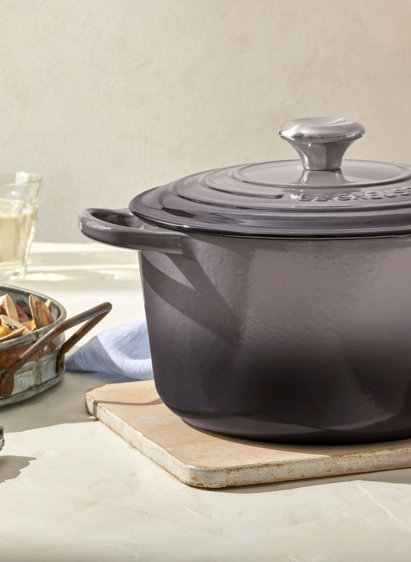 LE CREUSET Bräter SIGNATURE: FLINT