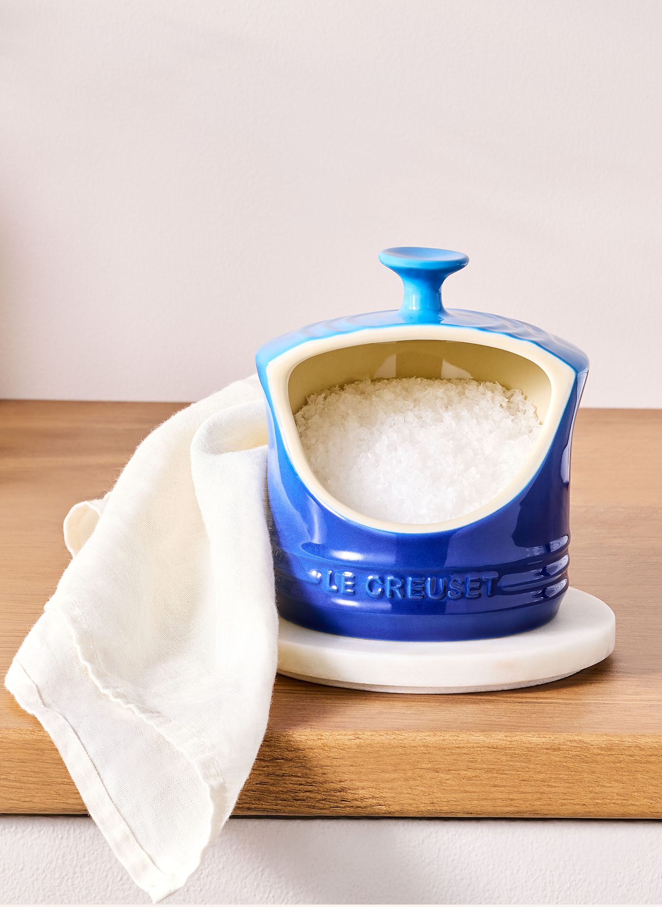 LE CREUSET Solniczka: AZURE BLUE