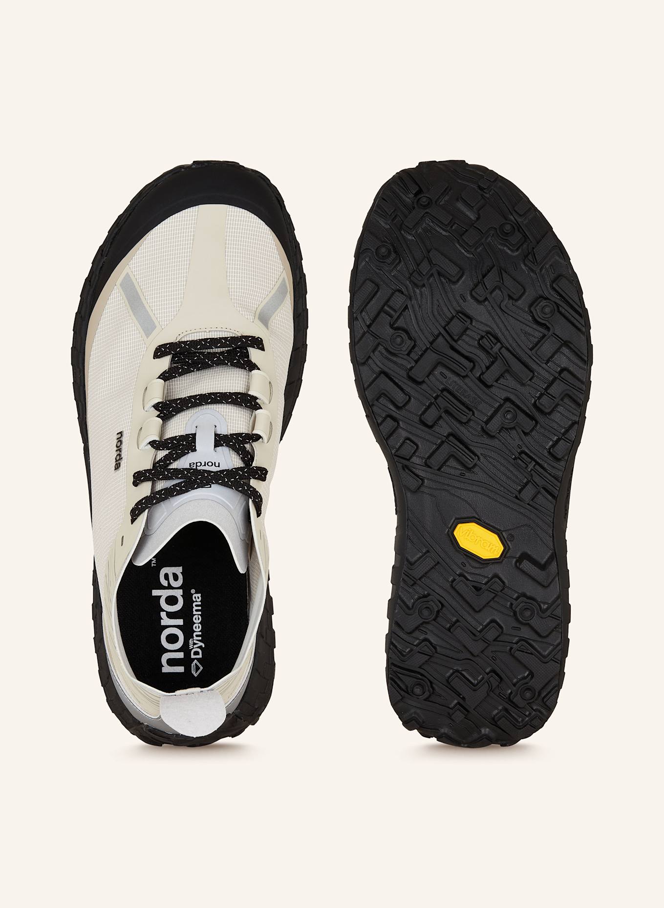 norda Trailové boty 001: KRÉMOVÁ