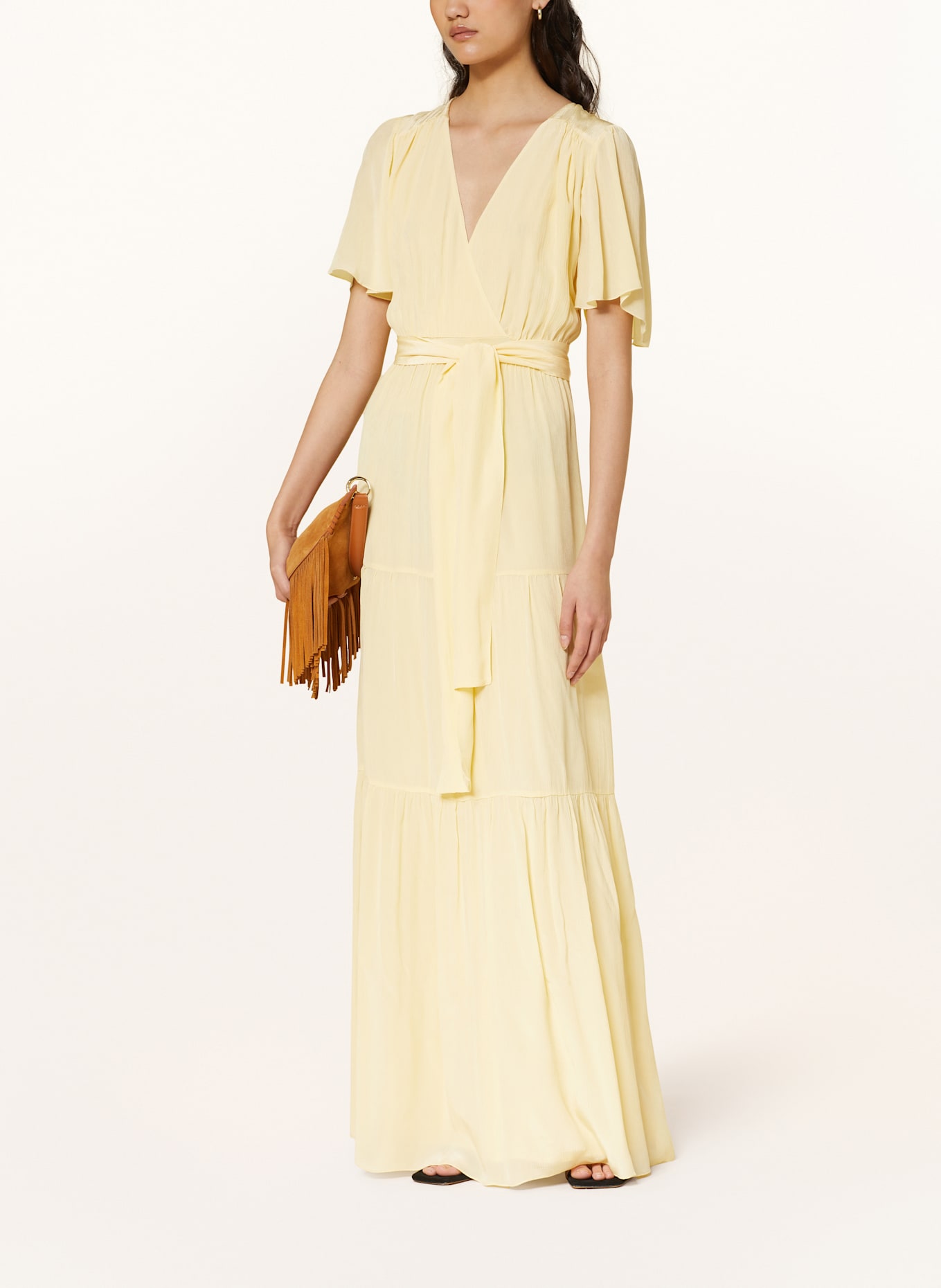 ba&sh Kleid NATALIA: HELLGELB