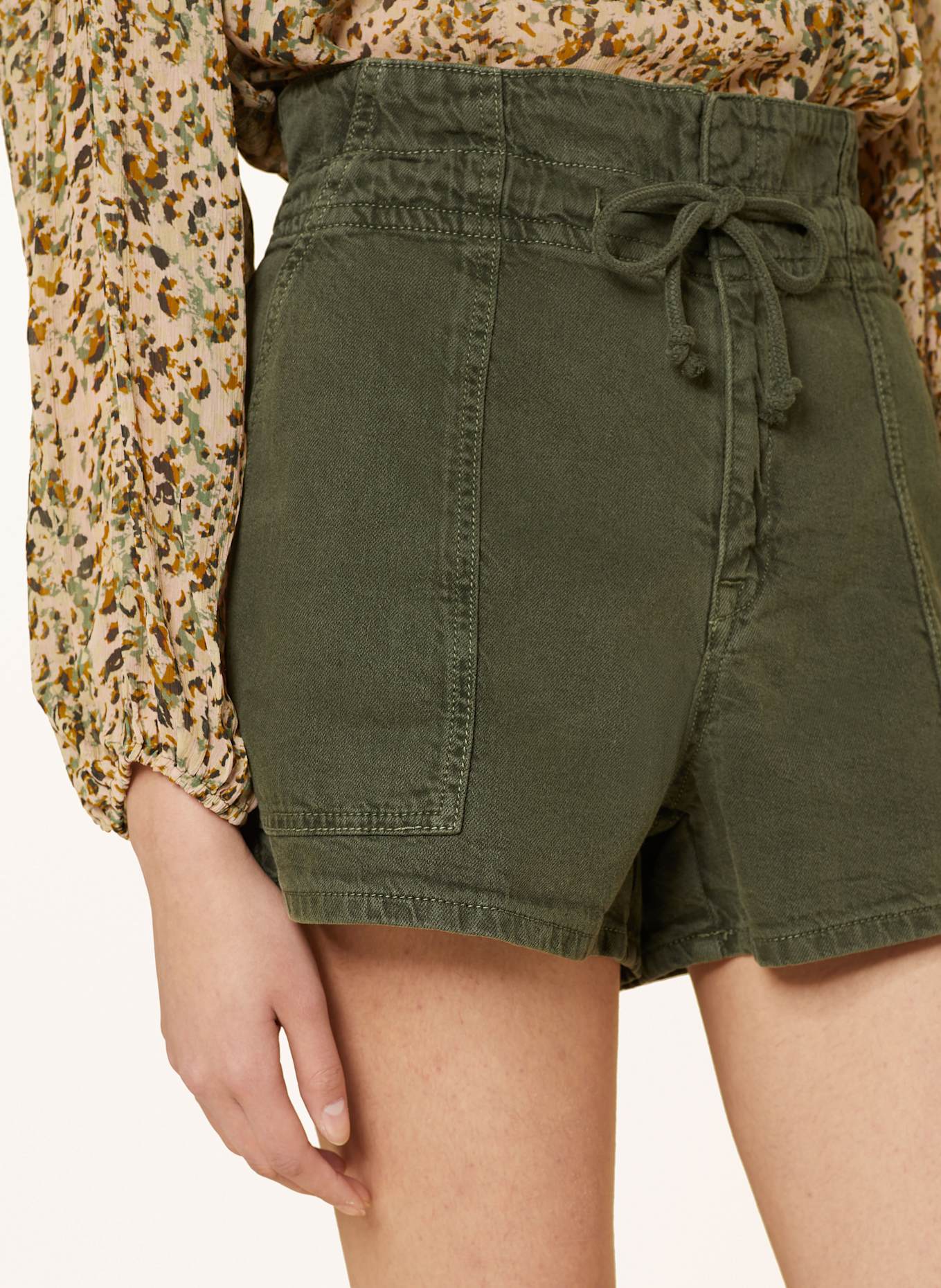 ba&sh Jeansshorts FABO: KHAKI