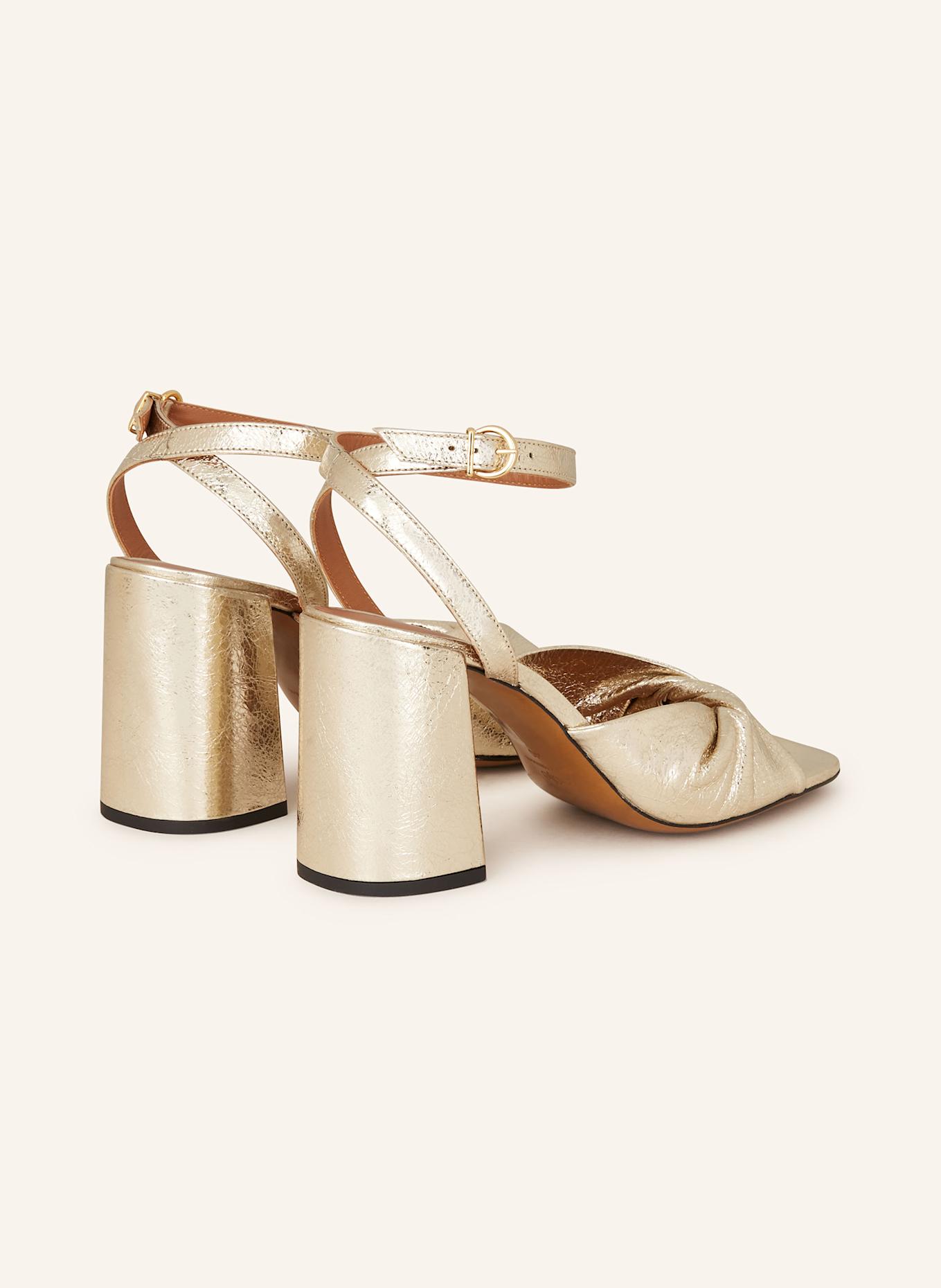 maje Sandaletten: GOLD