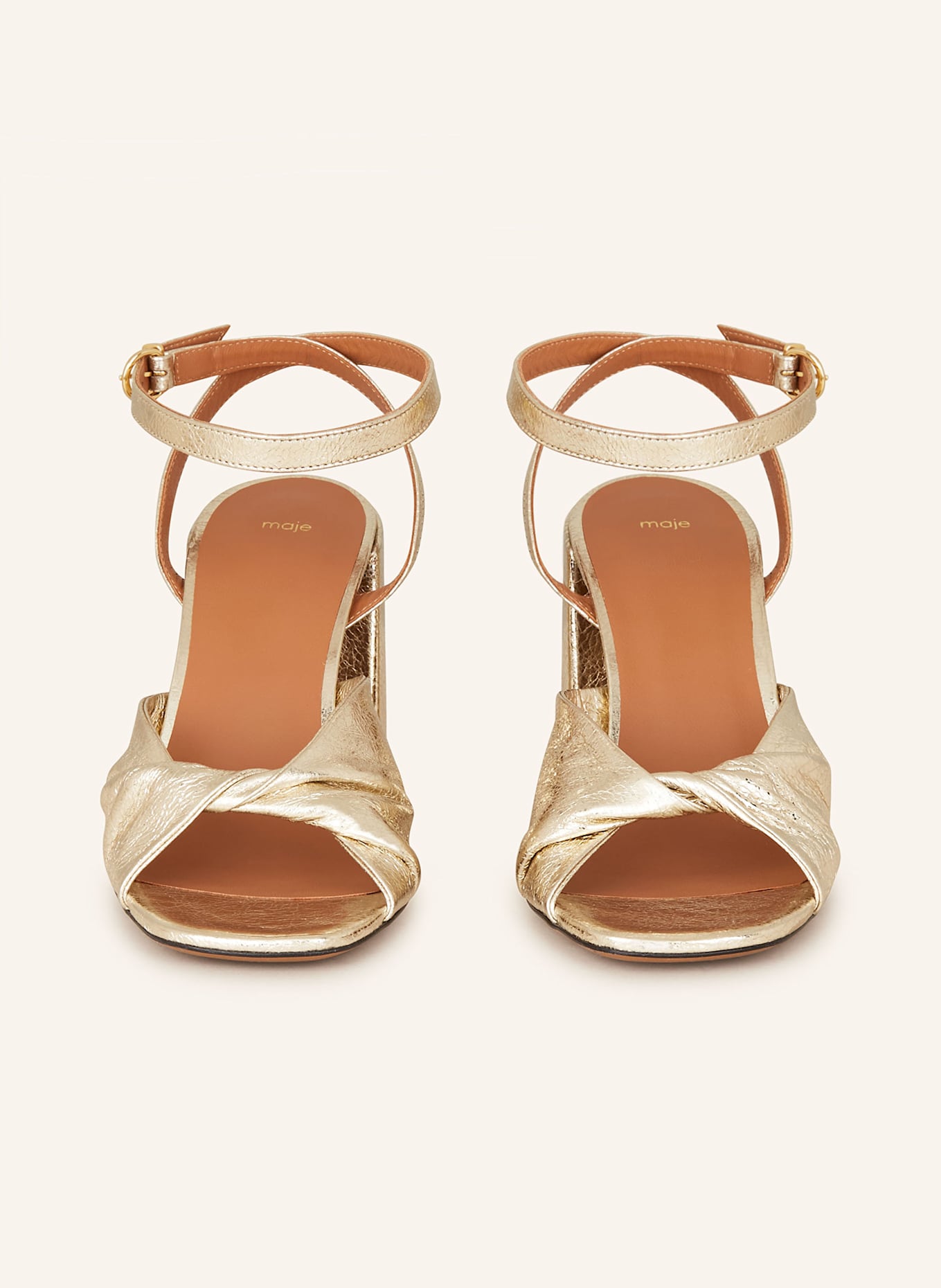 maje Sandaletten: GOLD