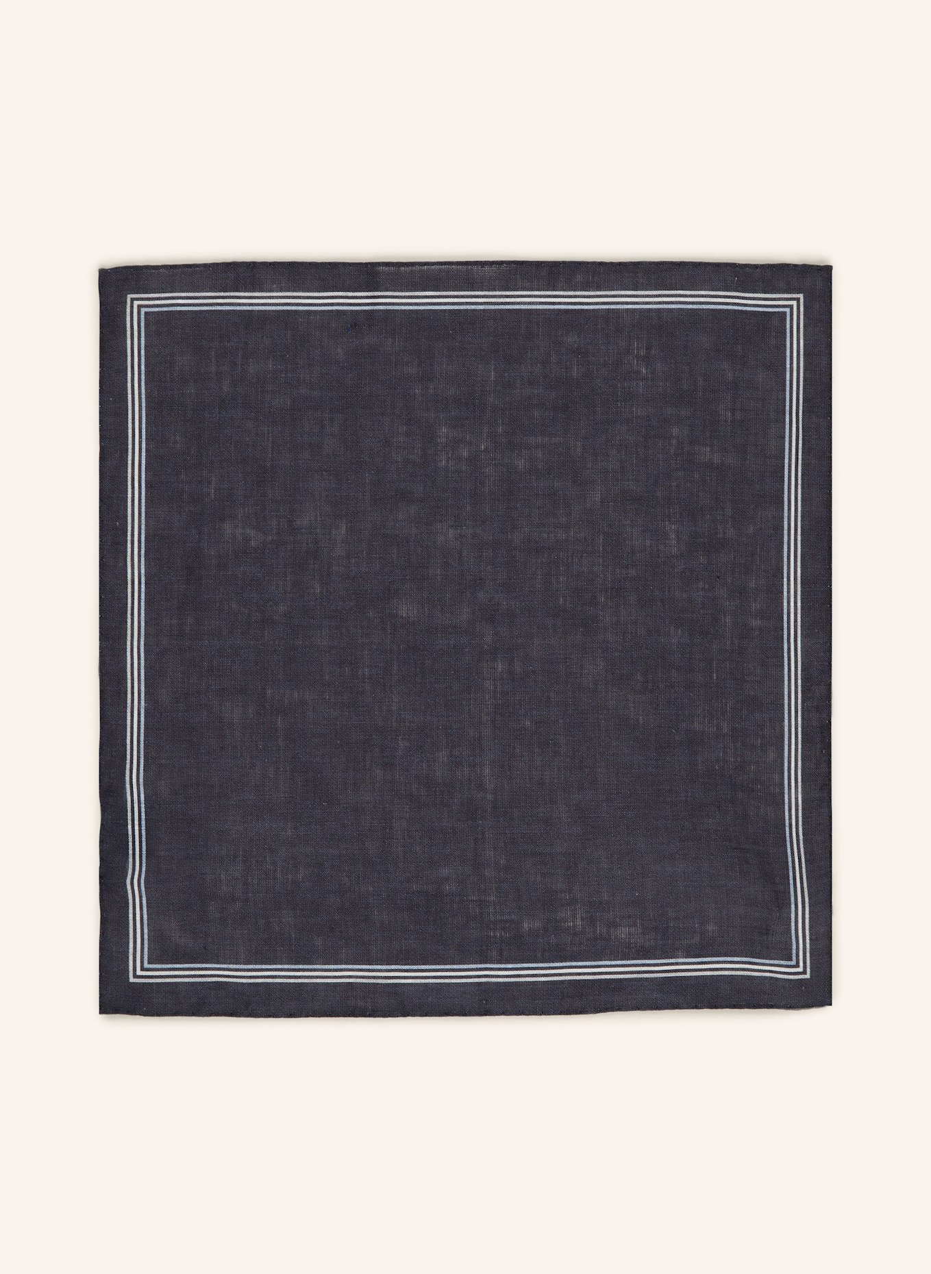 REISS Poszetka FIORELLO z lnu: GRANATOWY