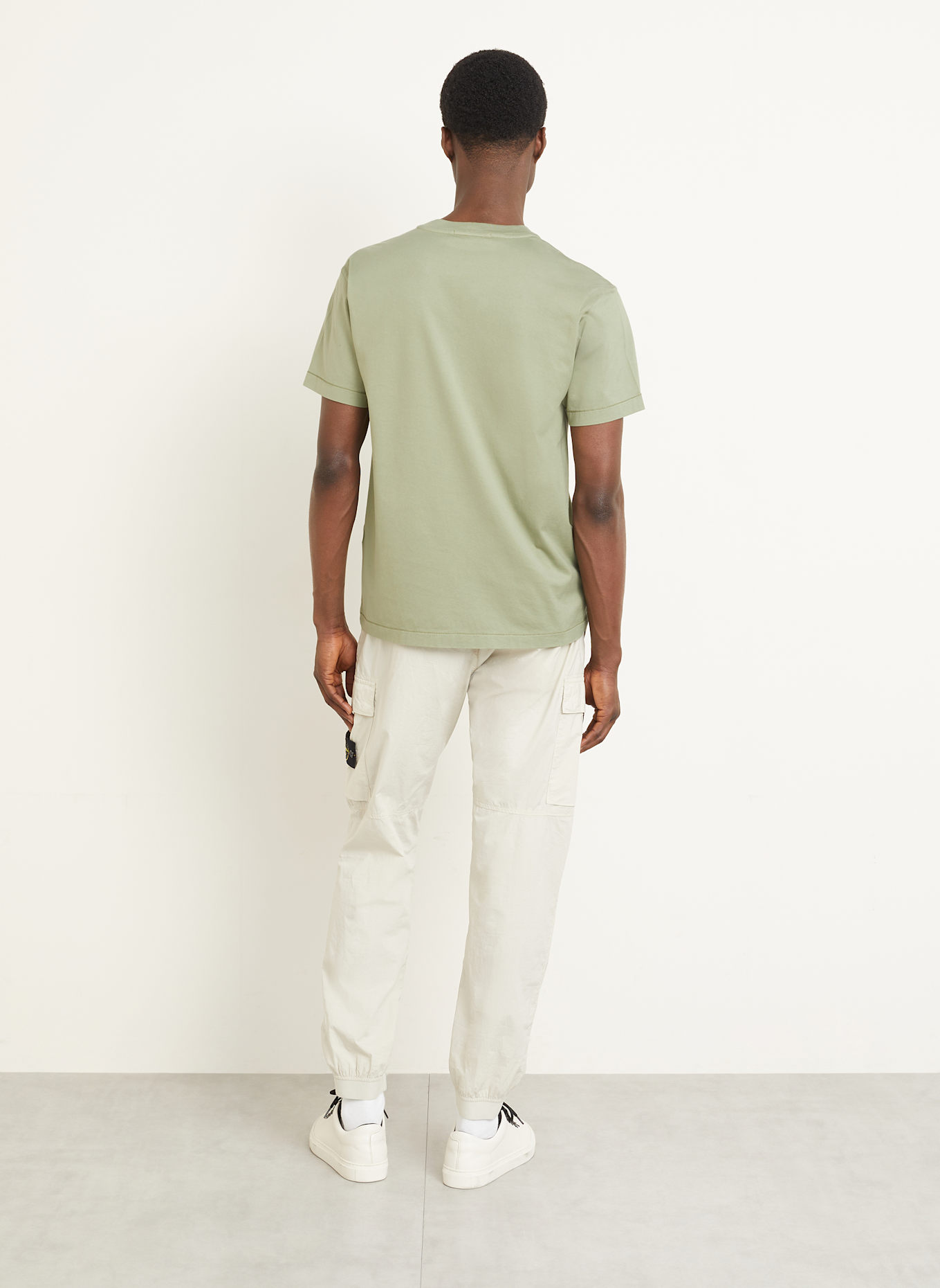 STONE ISLAND T-Shirt: OLIV