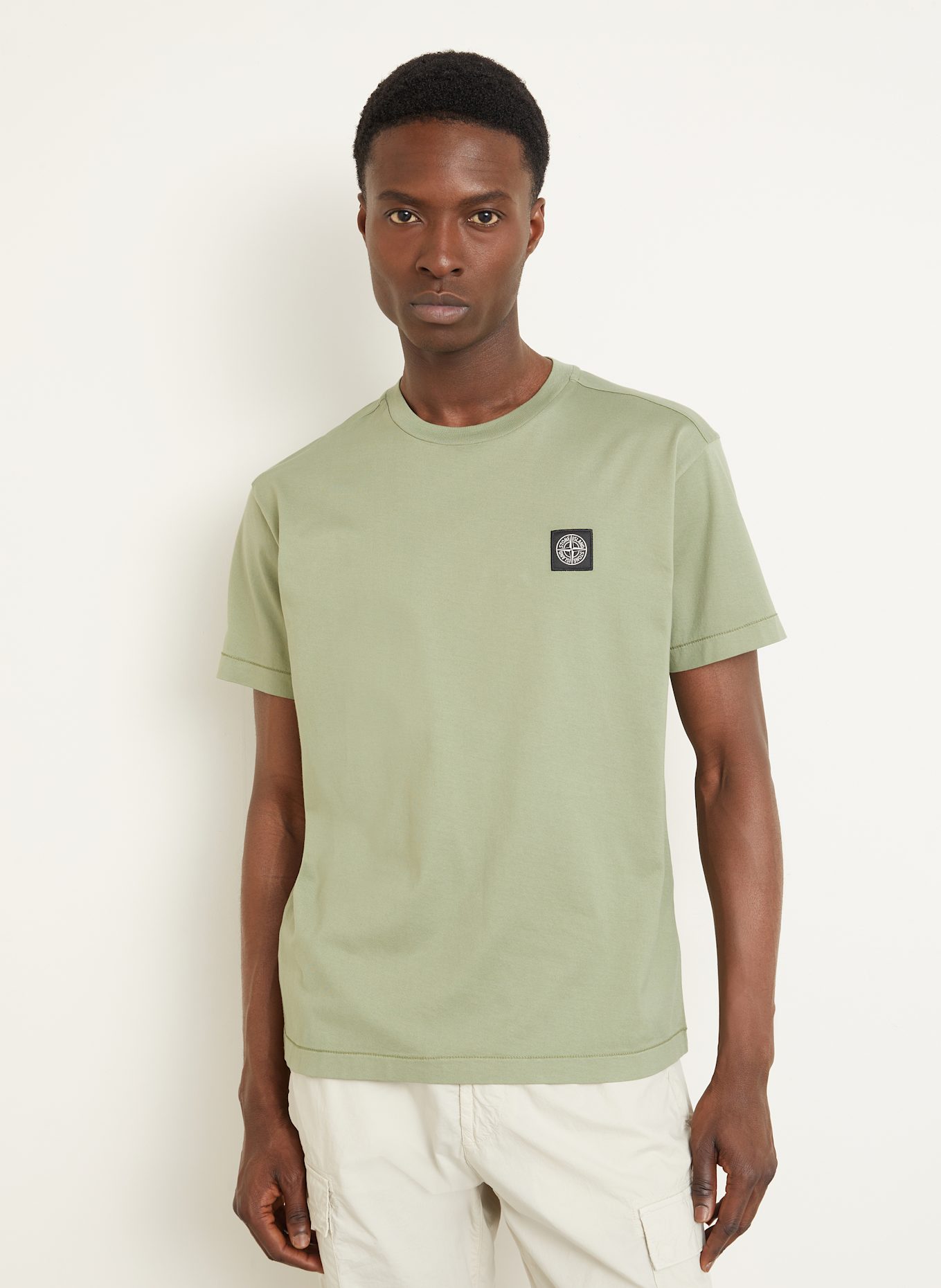 STONE ISLAND T-Shirt: OLIV