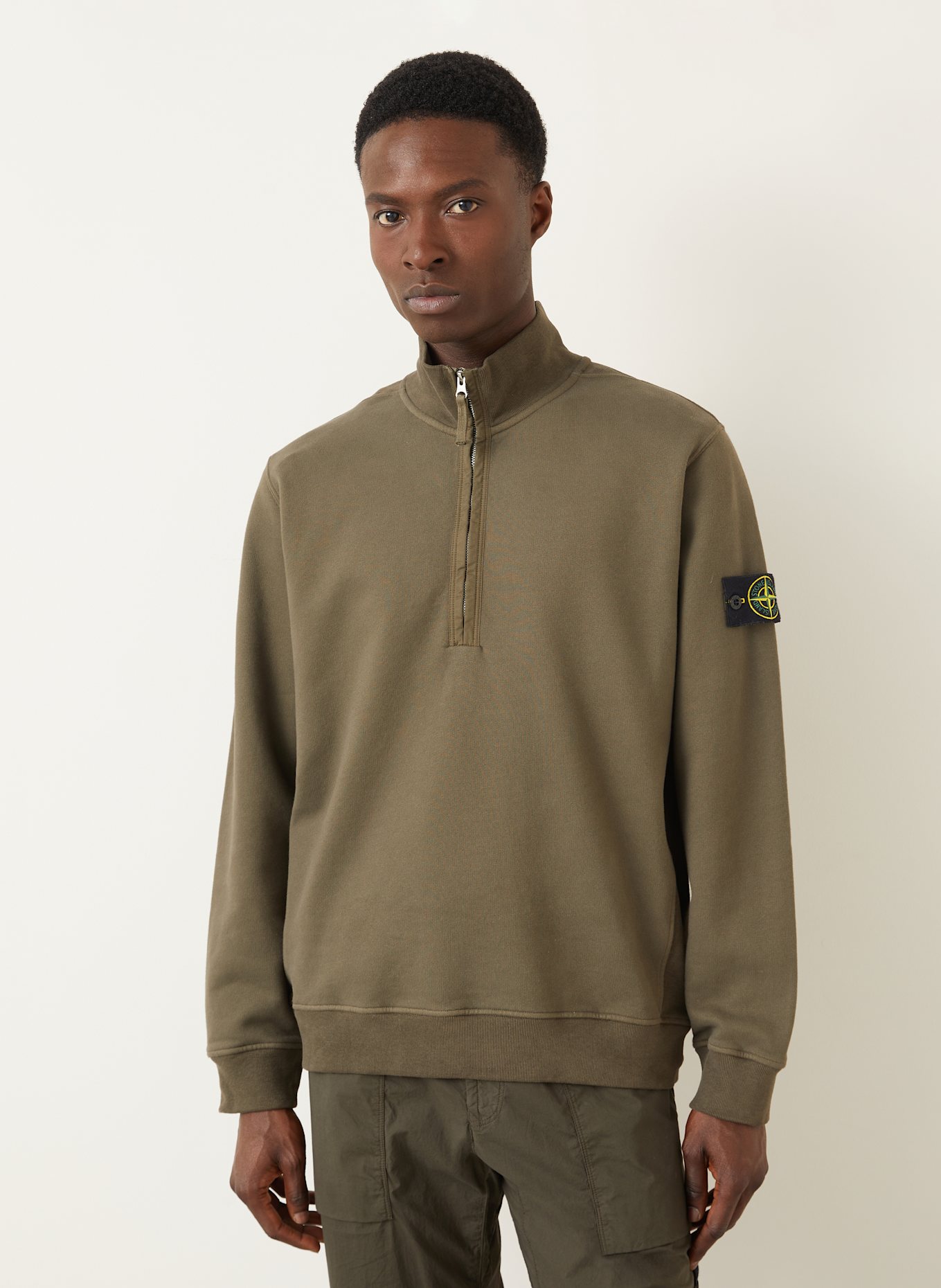 STONE ISLAND Sweat-Troyer: KHAKI