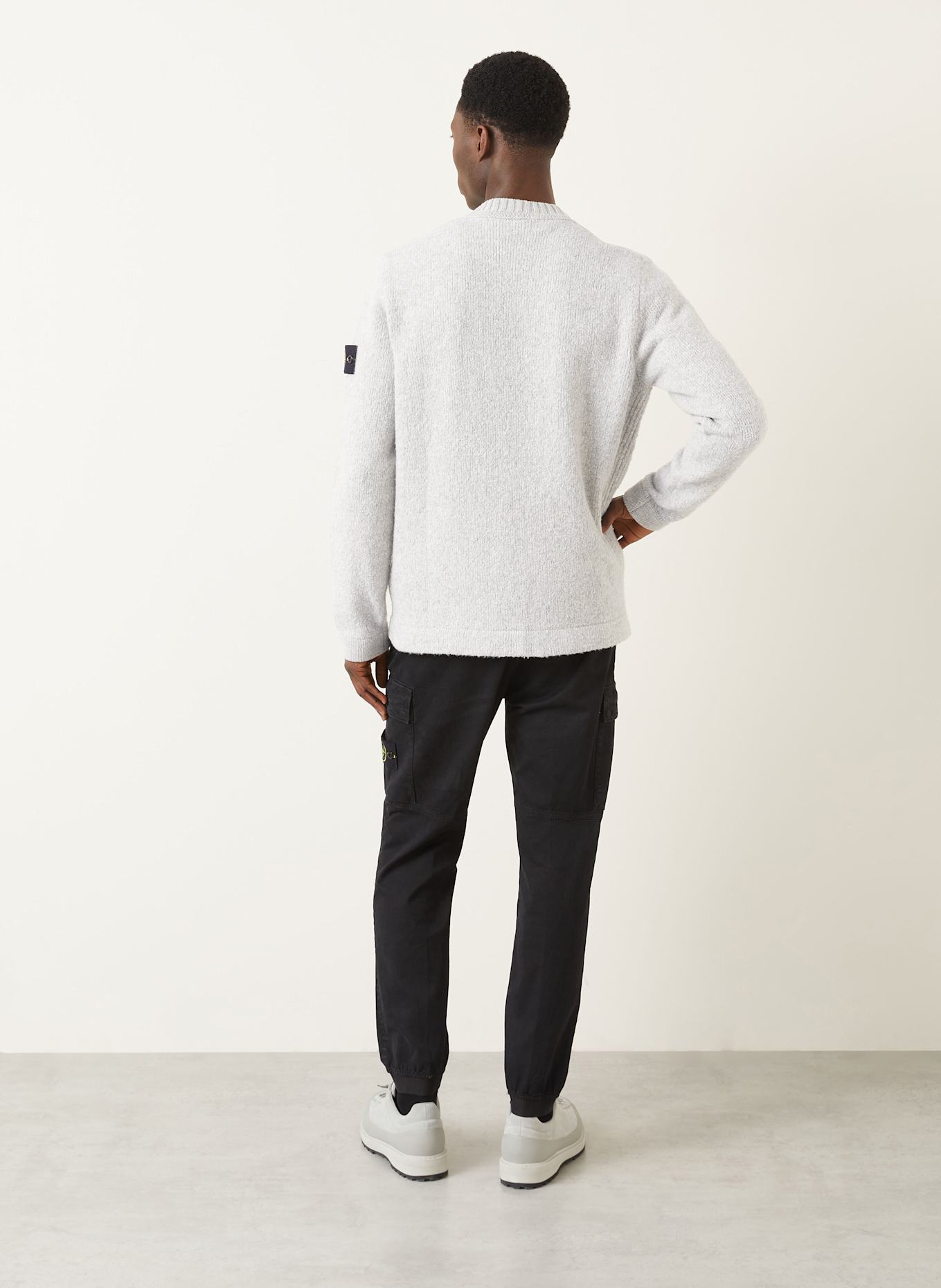 STONE ISLAND Pullover: HELLGRAU