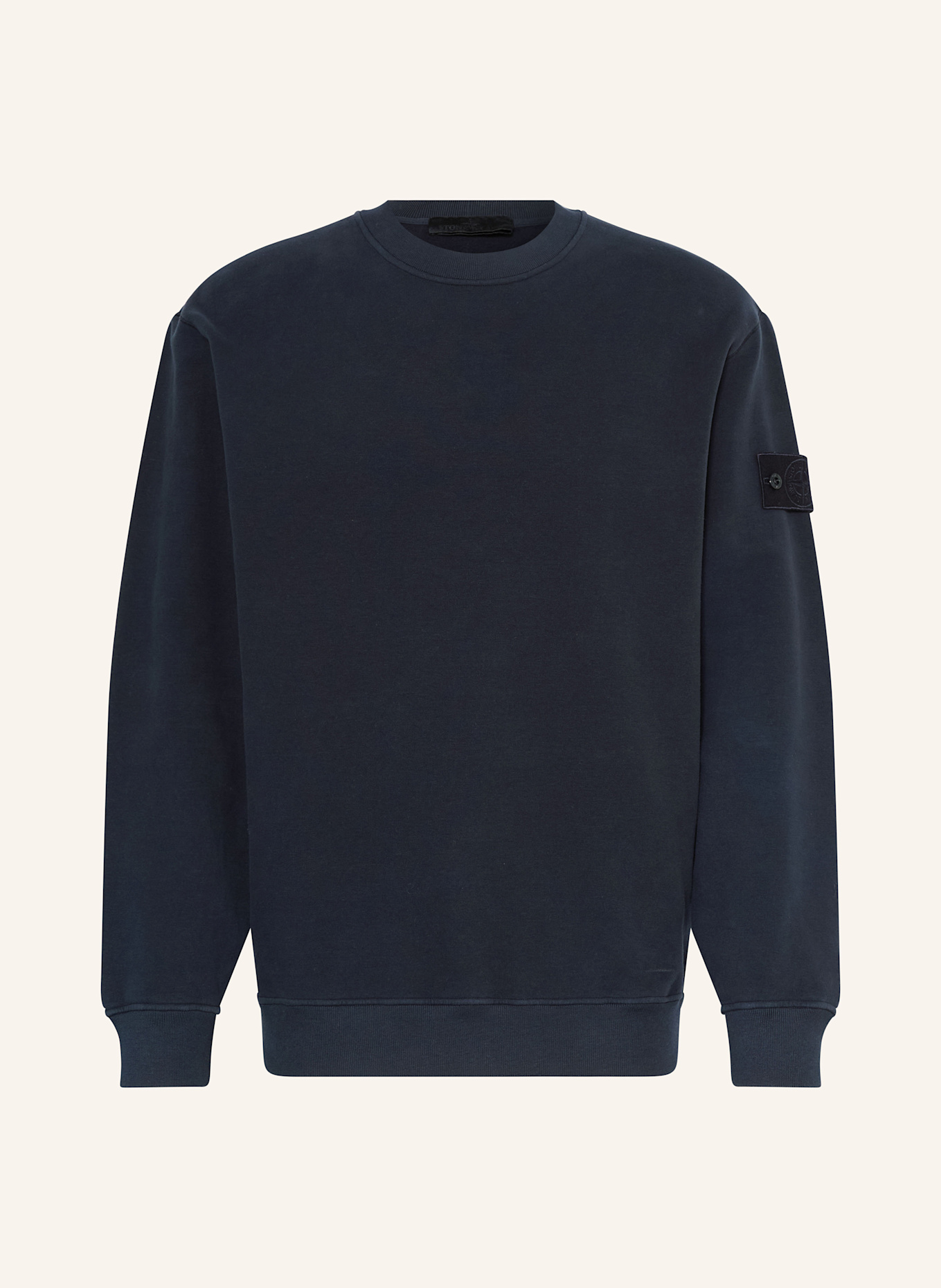 STONE ISLAND Sweatshirt GHOST: DUNKELBLAU