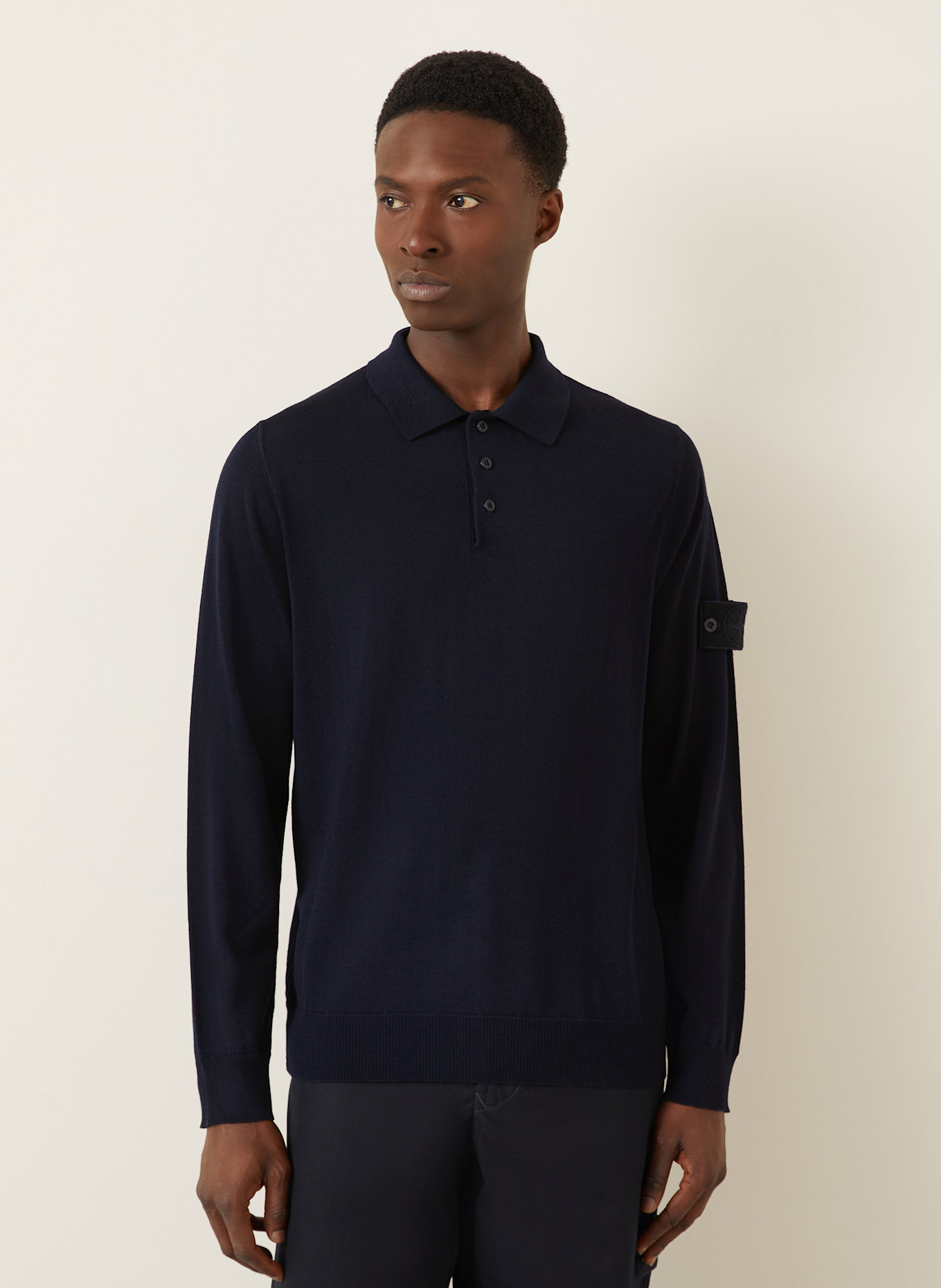 STONE ISLAND Pullover GHOST: DUNKELBLAU