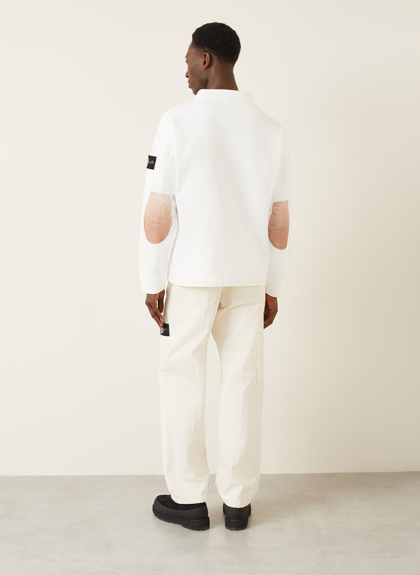 STONE ISLAND Sweatshirt: WEISS