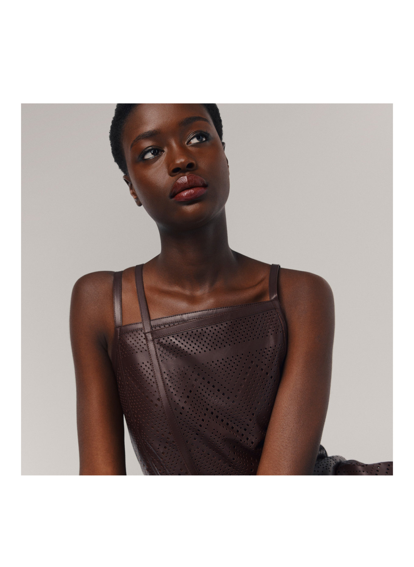 HERMÈS ROUGE HERMÈS: 87 BRUN SELLIER