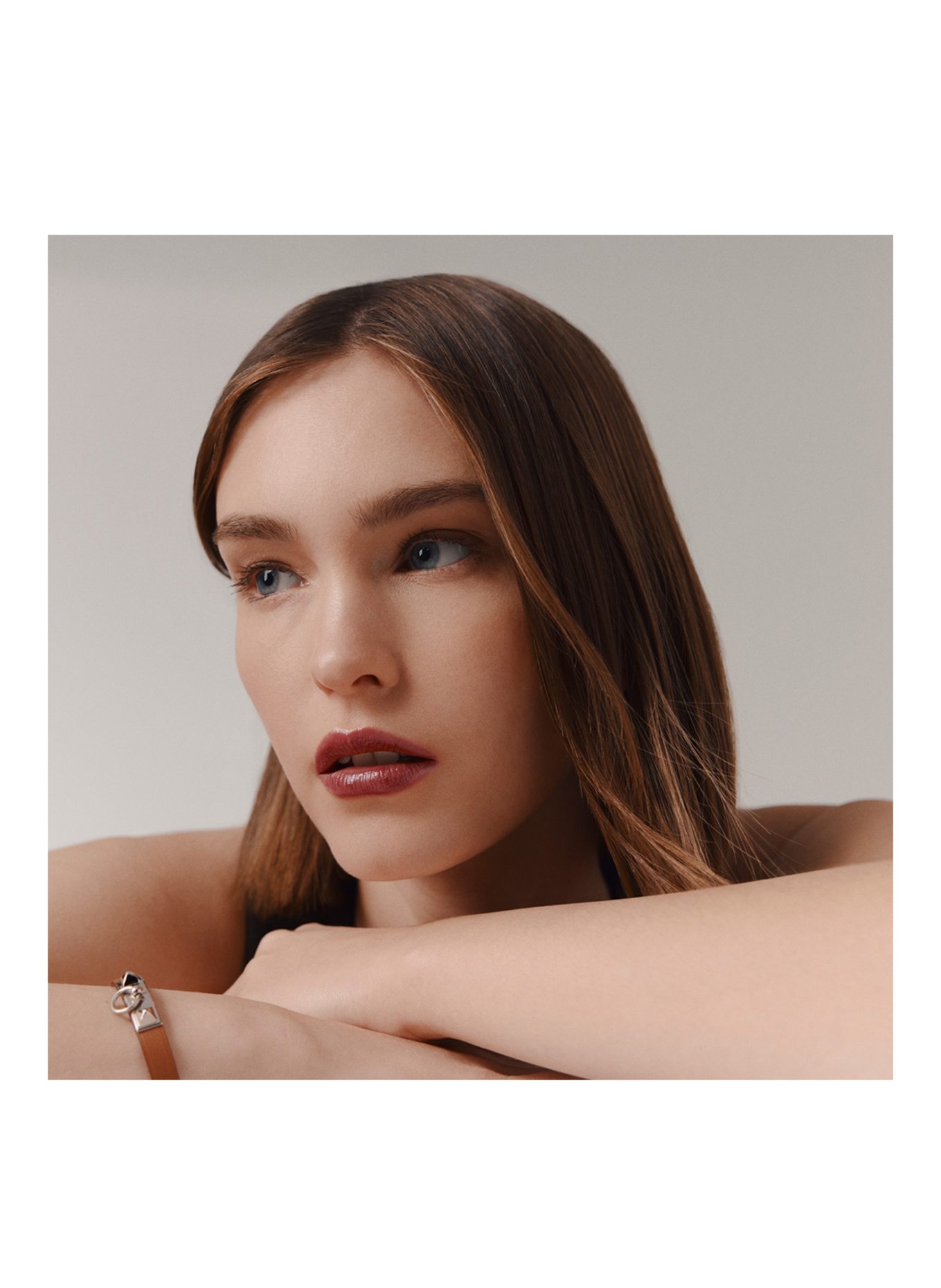 HERMÈS ROUGE HERMÈS: 87 BRUN SELLIER